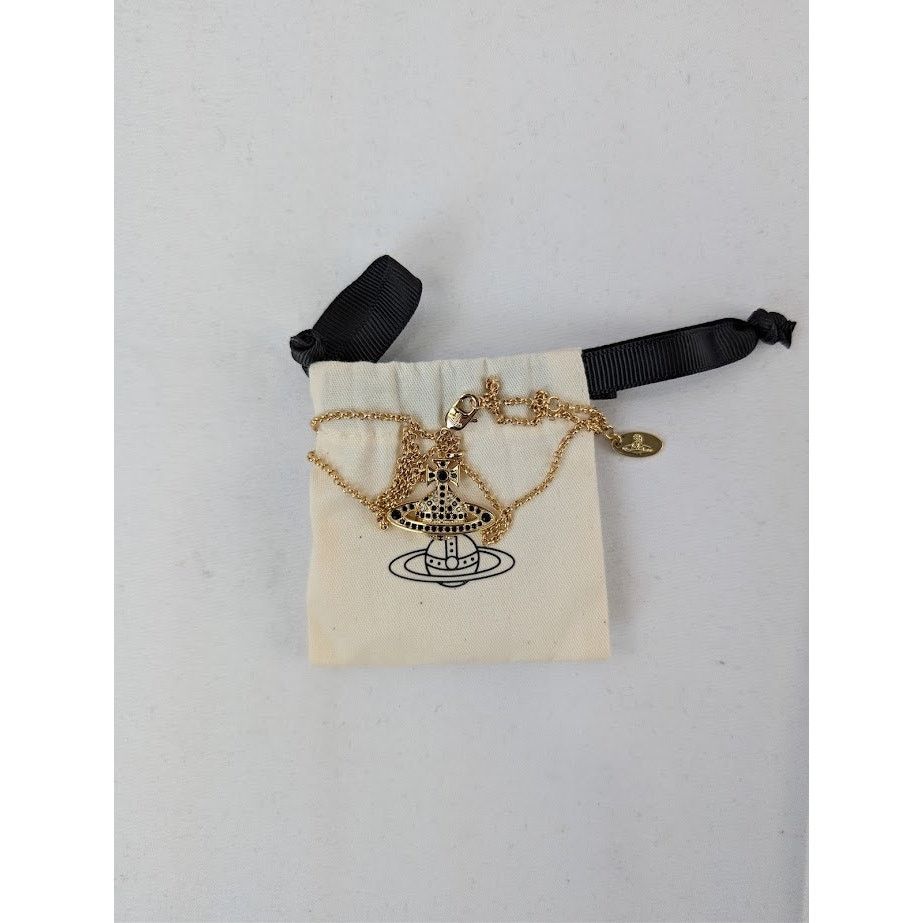 Vivienne Westwood o1rshd1 Size: OS / Unisex Orbit Necklace in Gold Size ONE SIZE - 11 Thumbnail