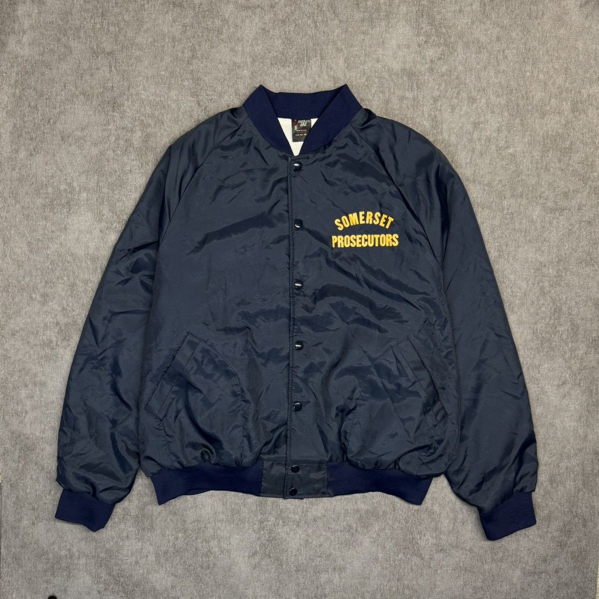Vintage Vintage Bomber Jacket “Police” made in USA Size US XL / EU 56 / 4 - 3 Thumbnail