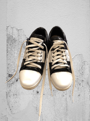 Dolce & Gabbana Vintage 00s Dolce&Gabbana Low-top Sneakers Size US 8.5 / IT 38.5 - 1 Thumbnail