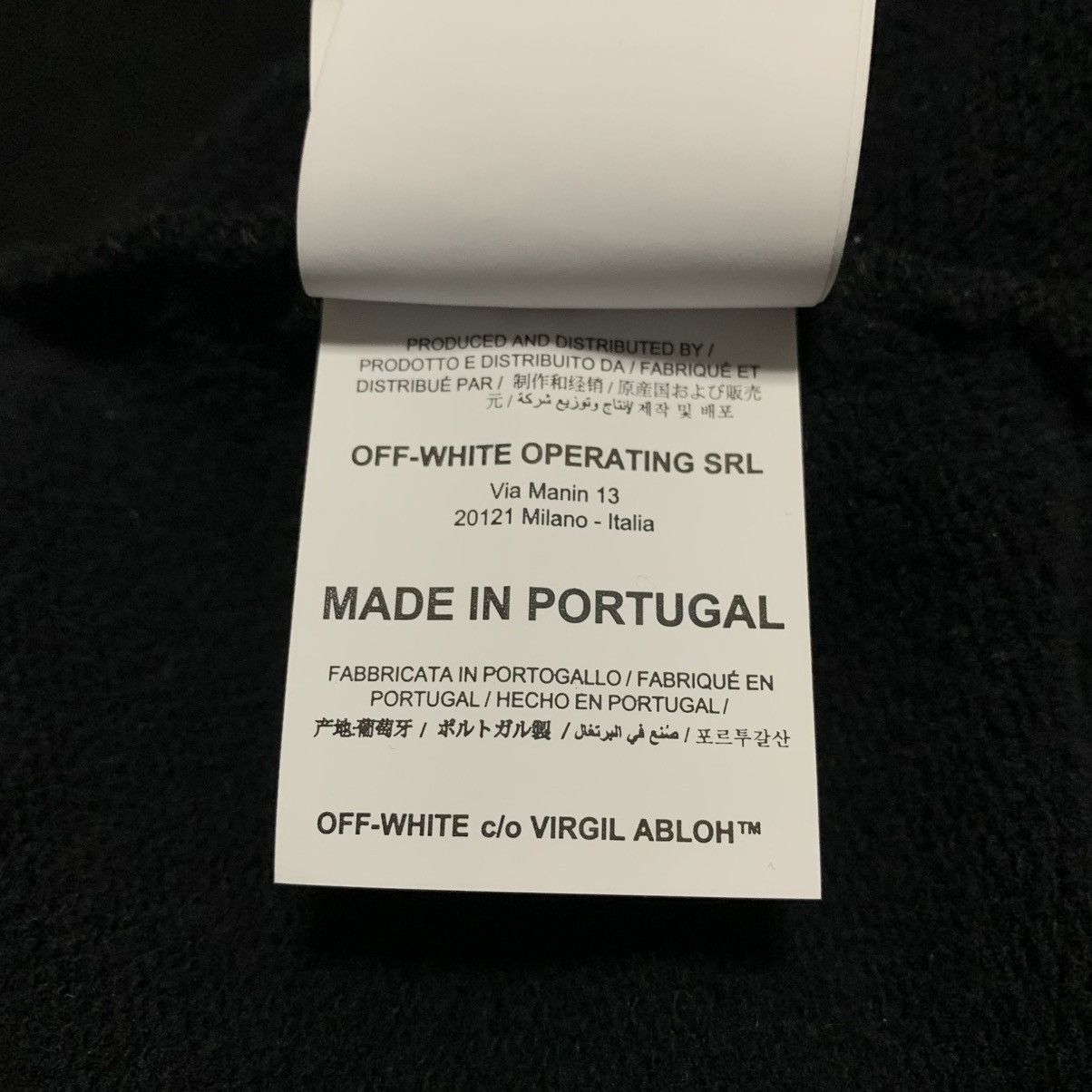Off-White Off White XS Airport Arrows Black Sweatshirt Crewneck Virgil Size US XS / EU 42 / 0 - 9 Thumbnail