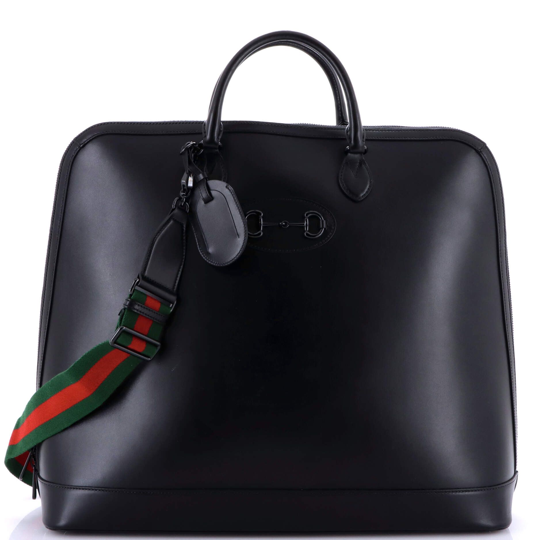 Gucci Horsebit 1955 Web Duffle Bag Size ONE SIZE - 1 Thumbnail