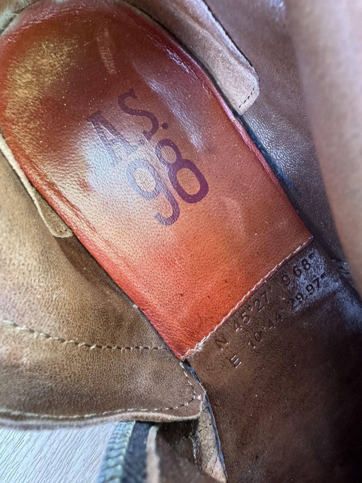 A.S.98 A.S 98 Rare studded boot Size US 6.5 / EU 39-40 - 11 Thumbnail