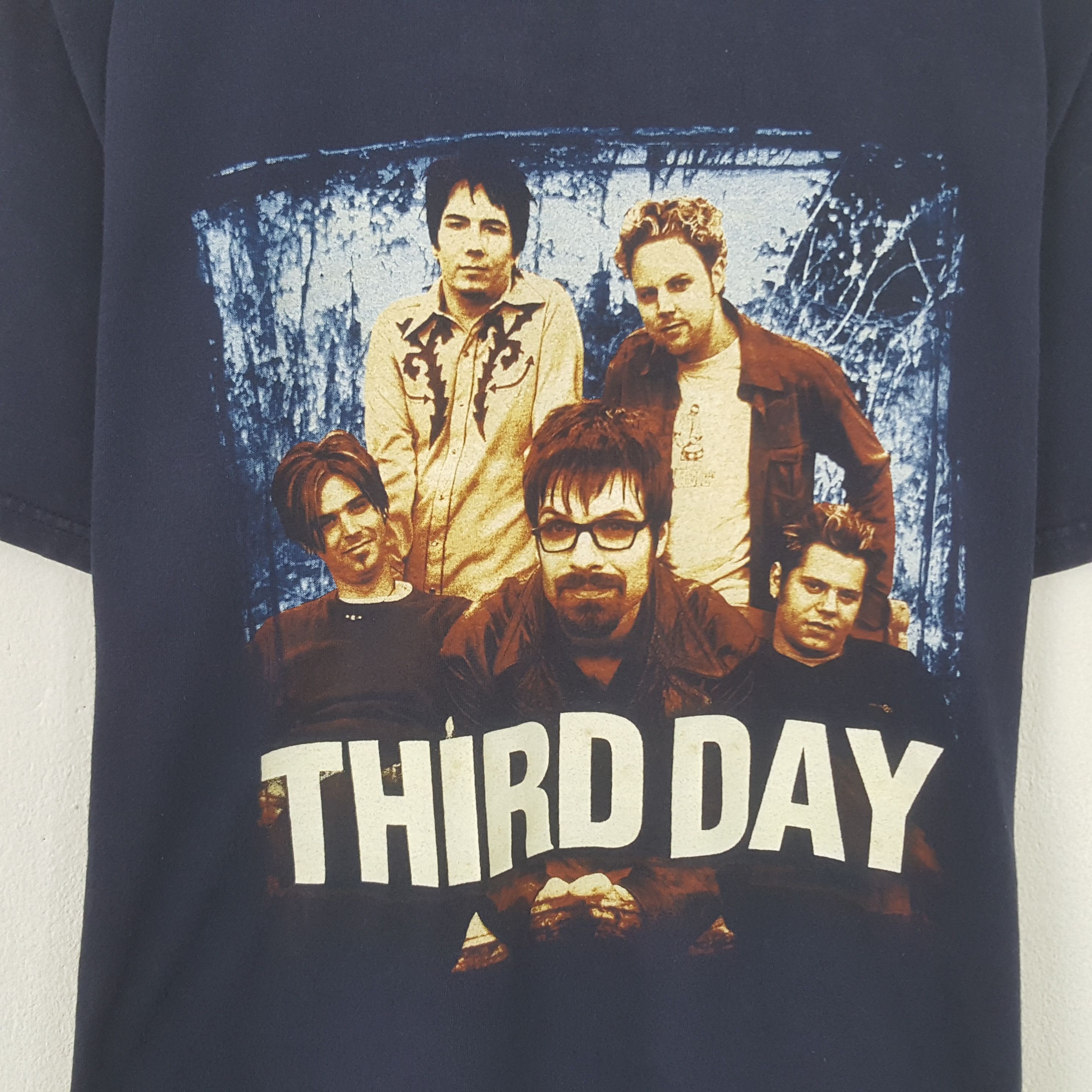 Band Tees Vintage Third Day Album Band Tshirt Size US M / EU 48-50 / 2 - 2 Thumbnail