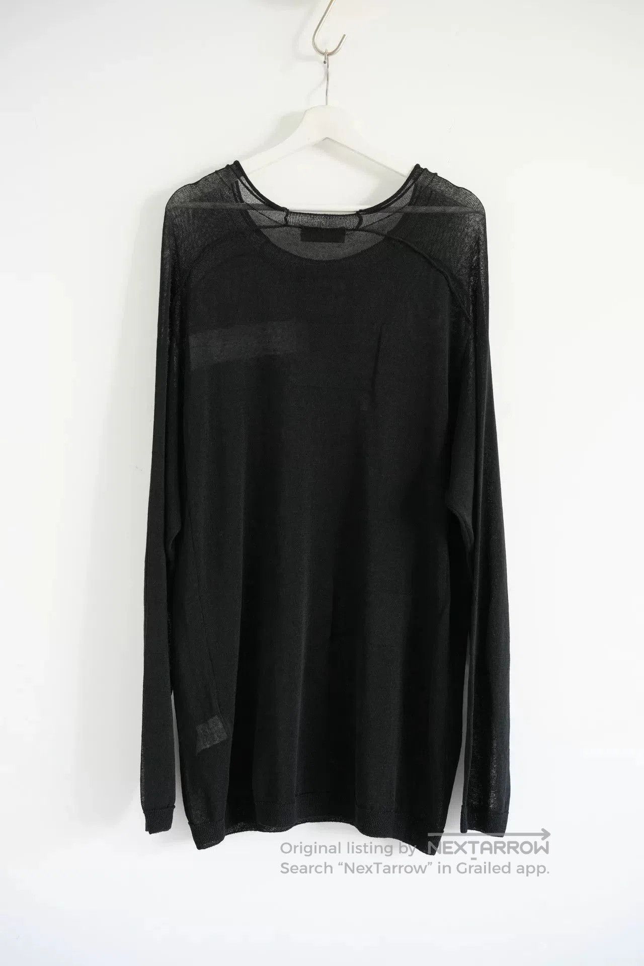 Yohji Yamamoto Yohji Yamamoto Long Sleeve Knit Sweater. Size US M / EU 48-50 / 2 - 2 Thumbnail