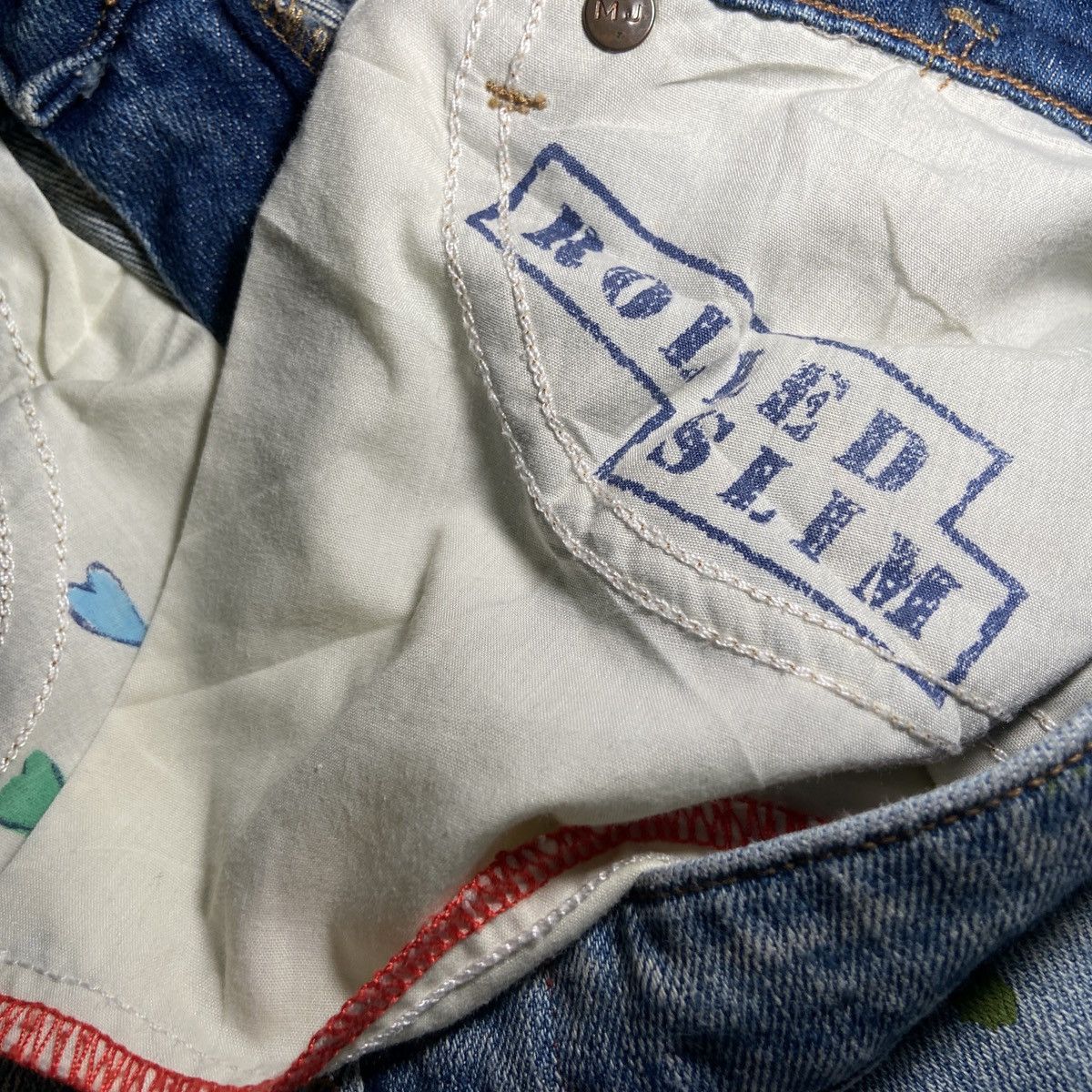 Marc Jacobs × Marc by Marc Jacobs Marc by Marc Jacob Painter Rolled Slim Jeans Size 29" - 8 Thumbnail