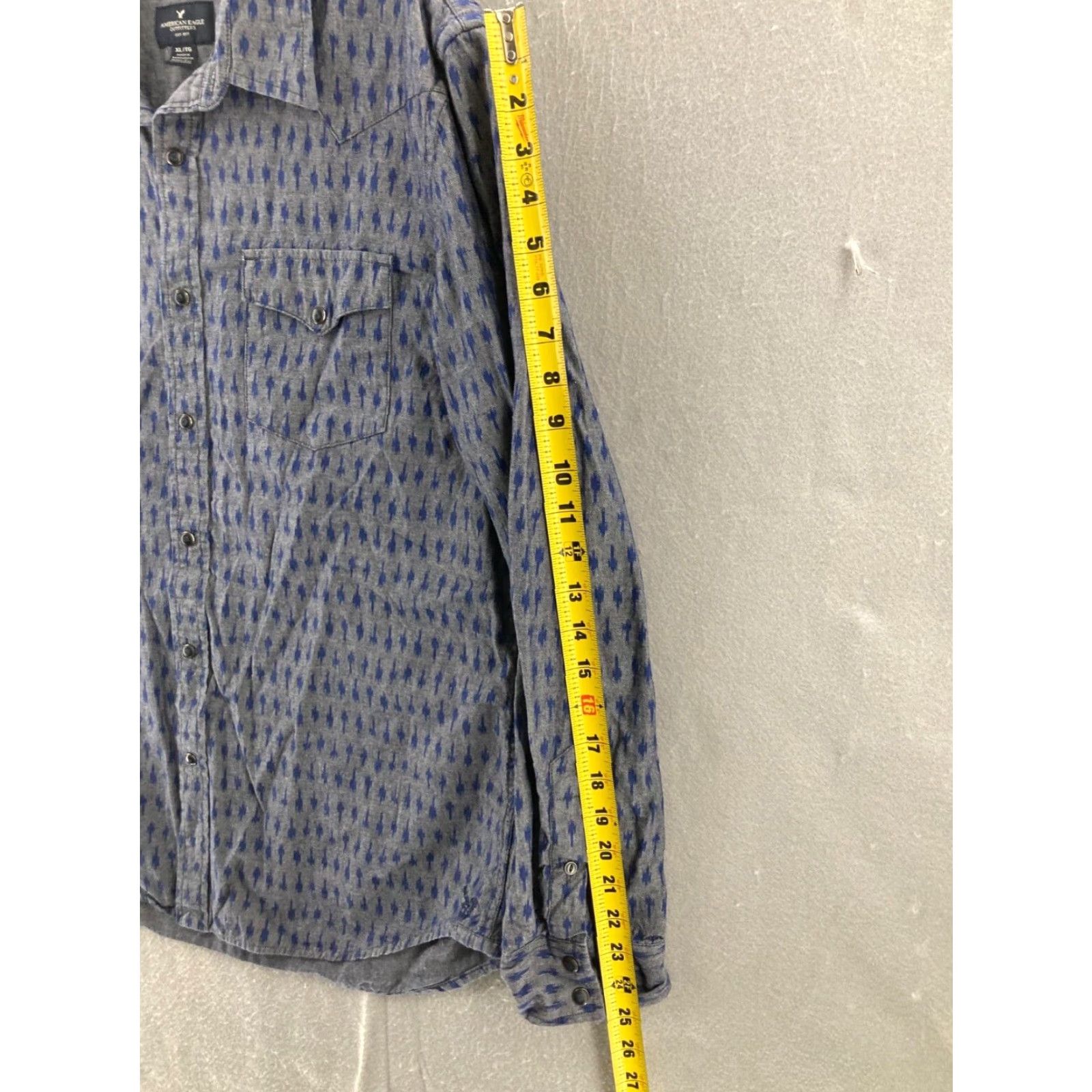 American Eagle Outfitters American Eagle Outfitters Shirt Mens XL Pearl Snap Western Size US XL / EU 56 / 4 - 4 Thumbnail