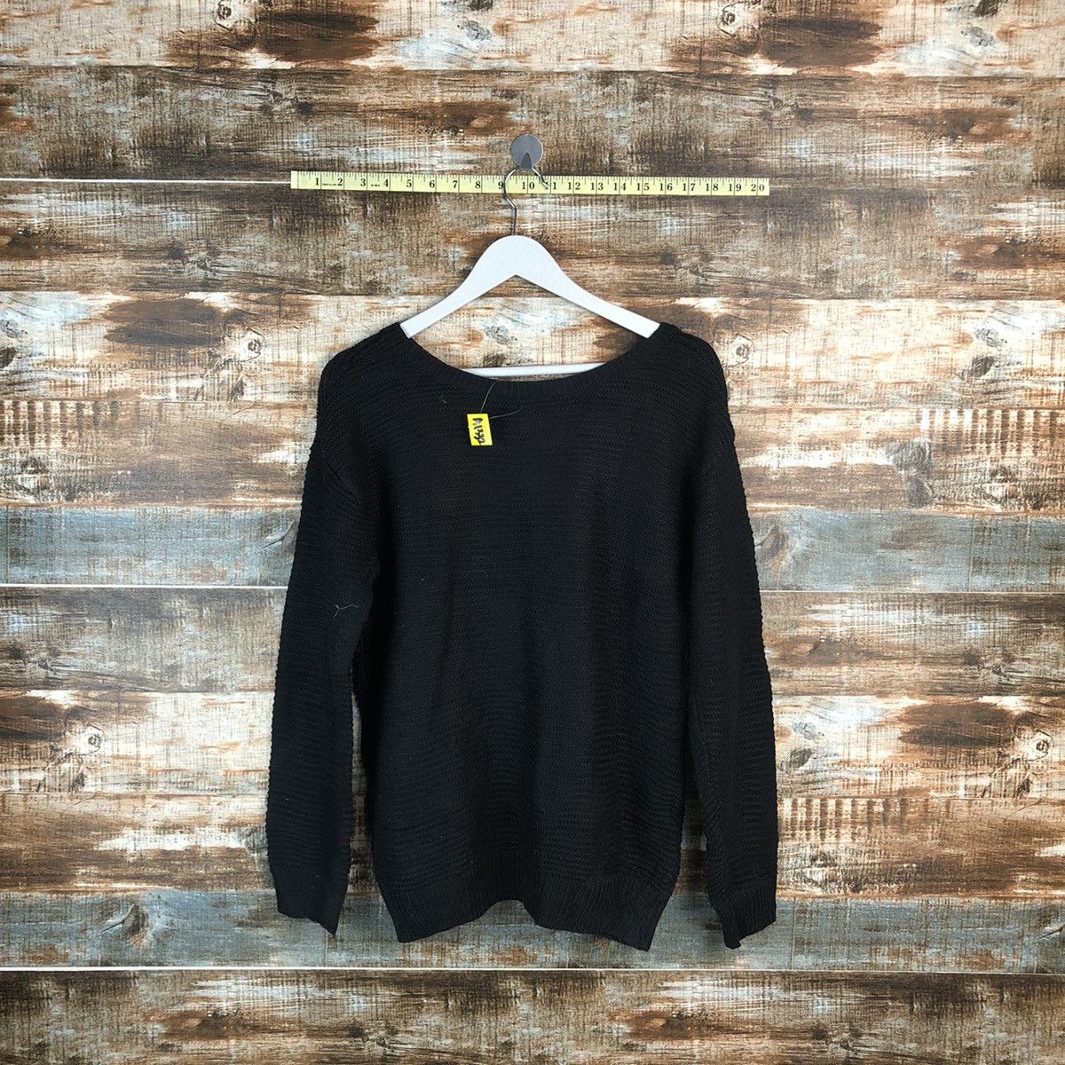 Homespun Knitwear × Japanese Brand Glacier Black Knitwear #A1332 Size M / US 6-8 / IT 42-44 - 14 Thumbnail