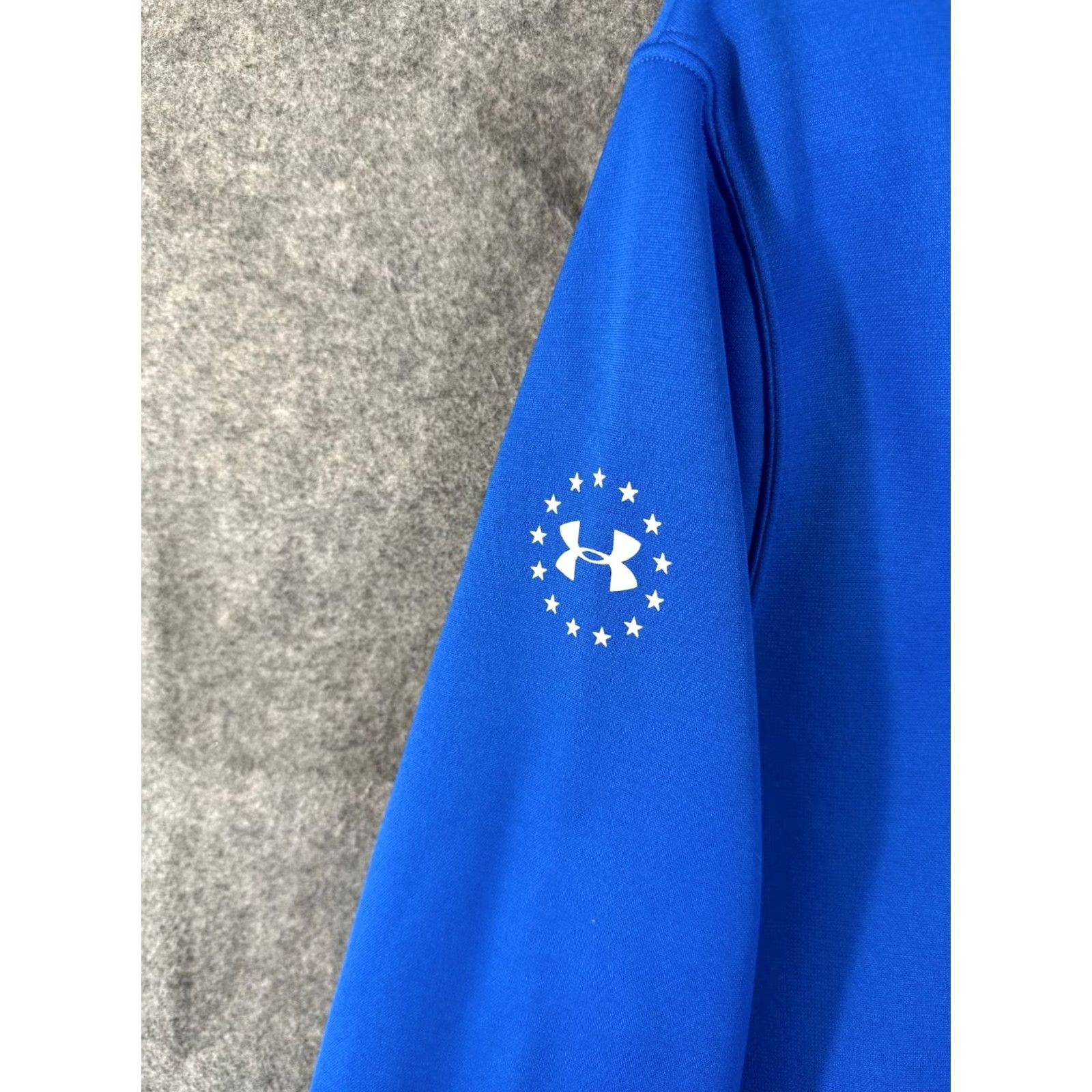 Under Armour Under Armour Wounded Warrior Project Hooded Sweatshirt Mens S Blue Fleece Loose Pullover Hoodie Shirt Size US S / EU 44-46 / 1 - 7 Thumbnail