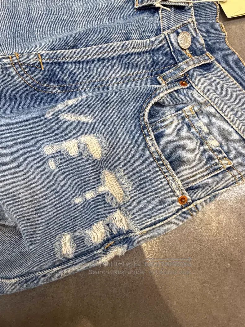 Vetements VETEMENTS Size XS Ladies Denim Jeans Size 23" - 8 Thumbnail