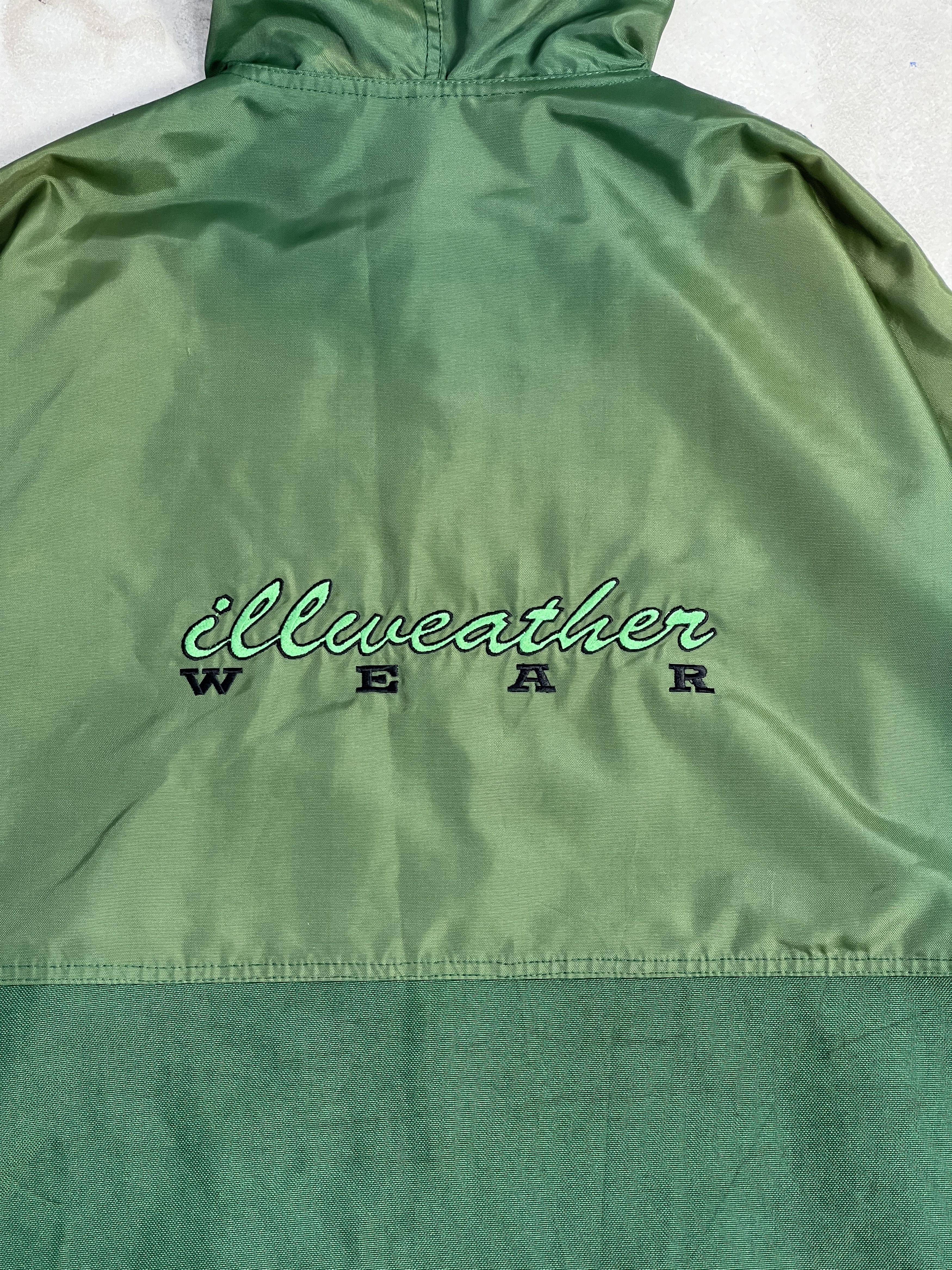 Japanese Brand × Vintage Vintage 90s CONART Illweather Wear Nylon Hoodie (L) JK367 Size US L / EU 52-54 / 3 - 4 Thumbnail