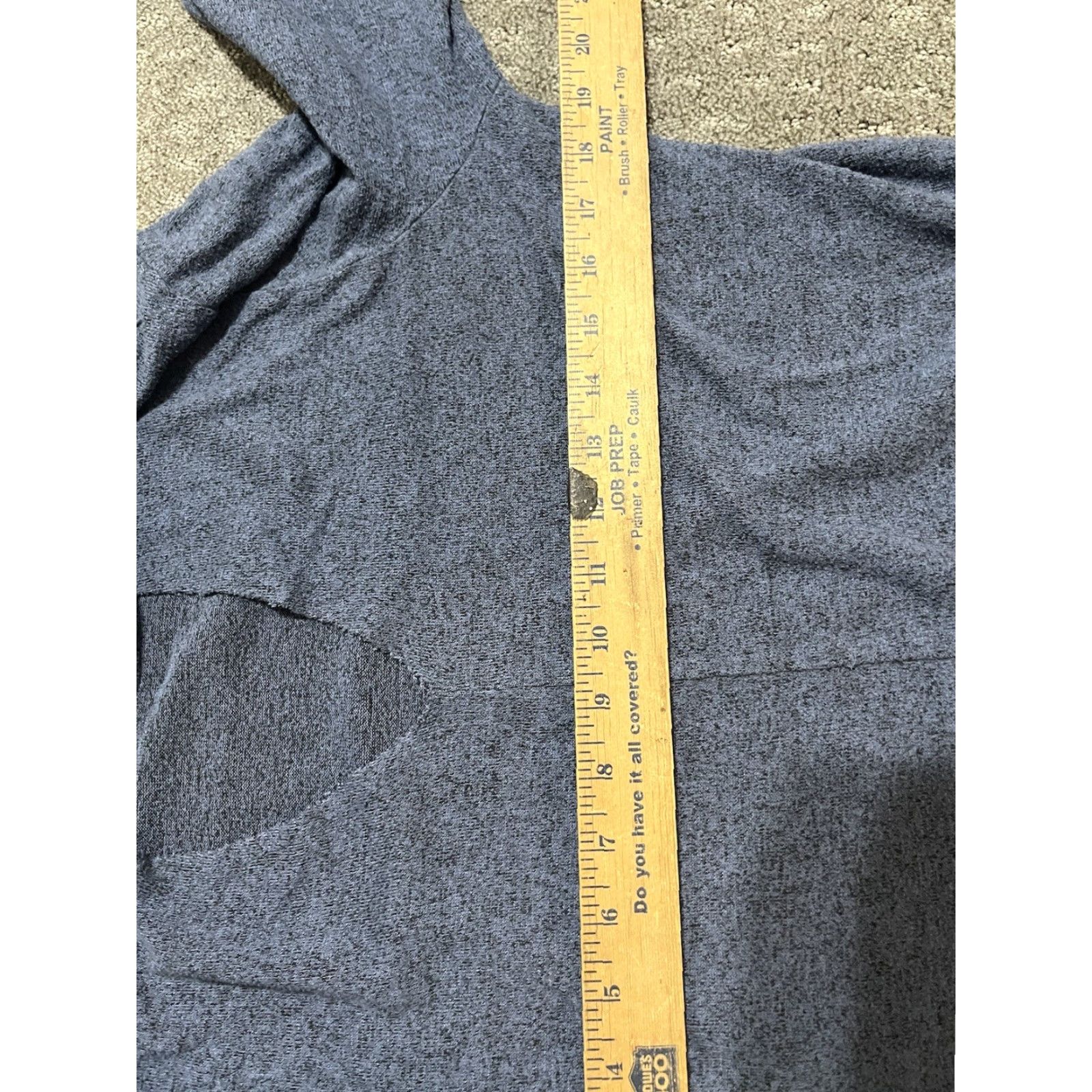 Lucky Brand Lucky Brand Sweater Medium Lightweight V Front Viscose blend Blue Womens Size M / US 6-8 / IT 42-44 - 5 Thumbnail