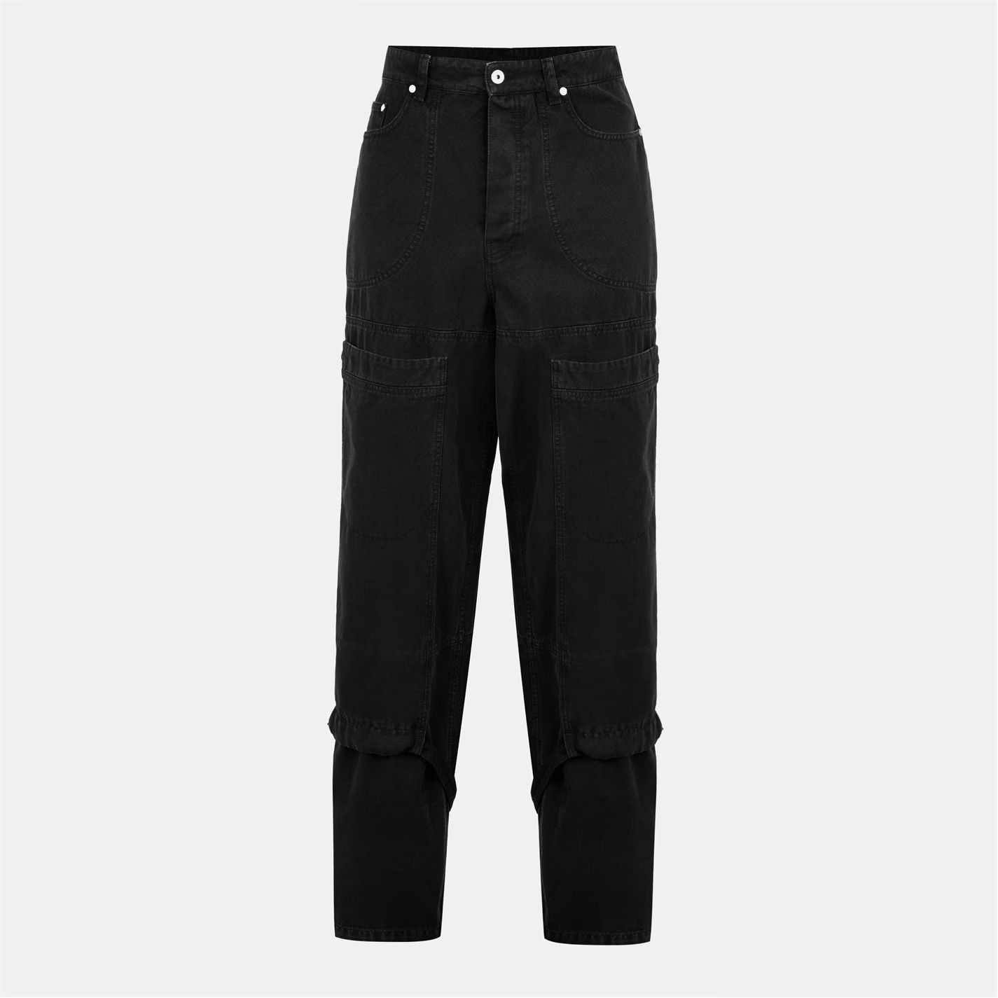 Off-White o1g2r1mq0326 Carpenter Relaxed Fit Straight Leg Jeans Black Size US 32 / EU 48 - 1 Thumbnail