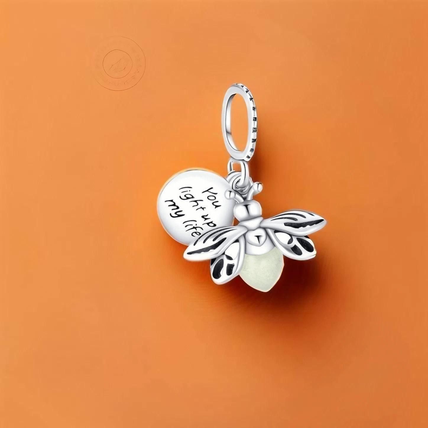 Other Firefly glow in the dark silver charm Size ONE SIZE - 1 Preview