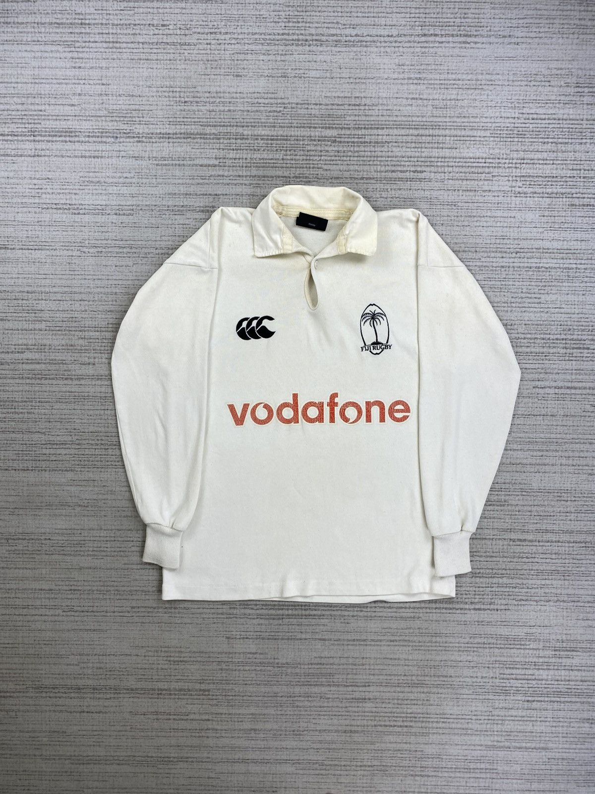 Canterbury of New Zealand Vintage Canterbury Vodafone National Fiji Rugby Team Shirt Size US M / EU 48-50 / 2 - 1 Thumbnail