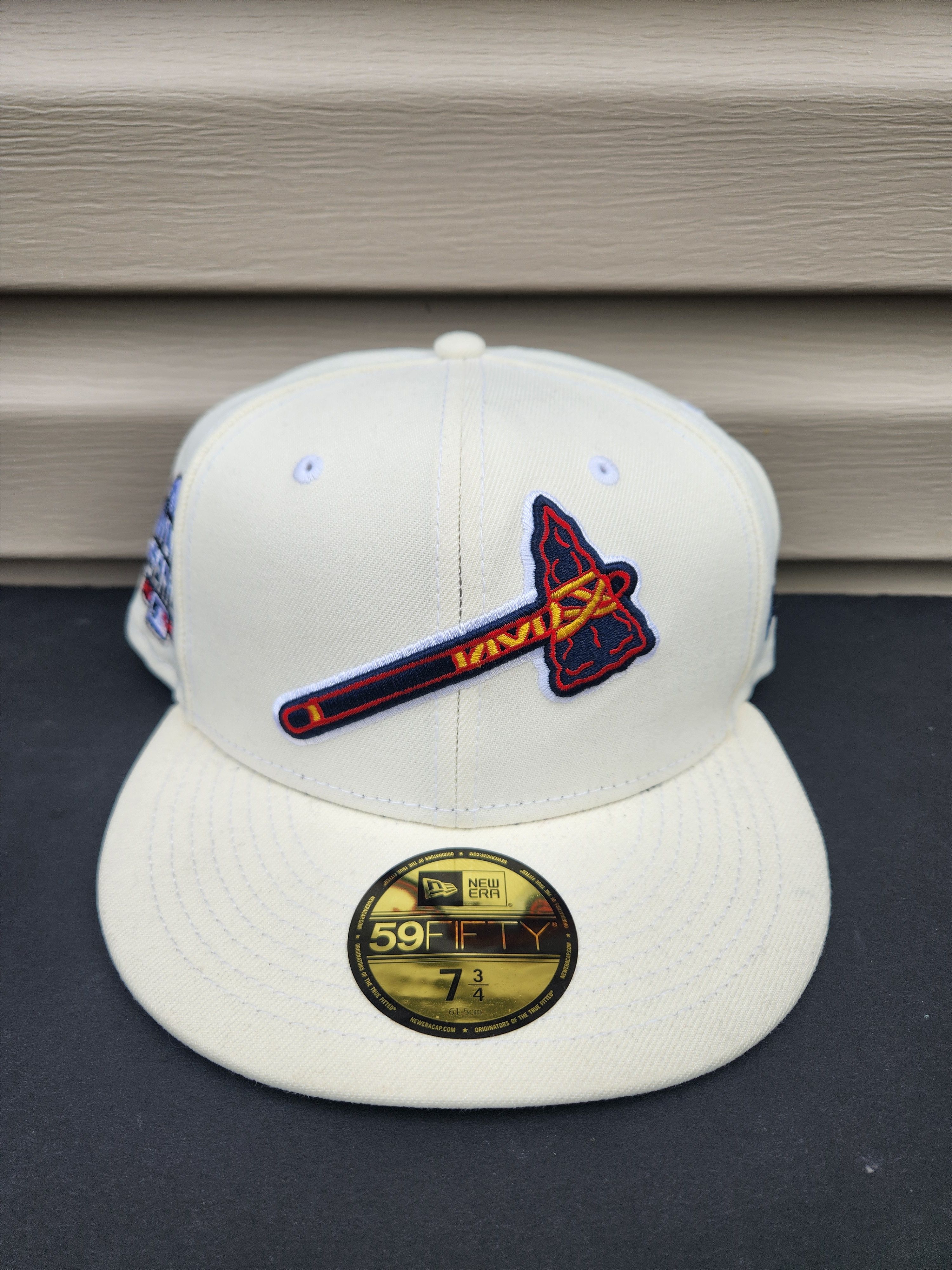 ATLANTA BRAVES CHROME 59FIFTY Fitted Hat