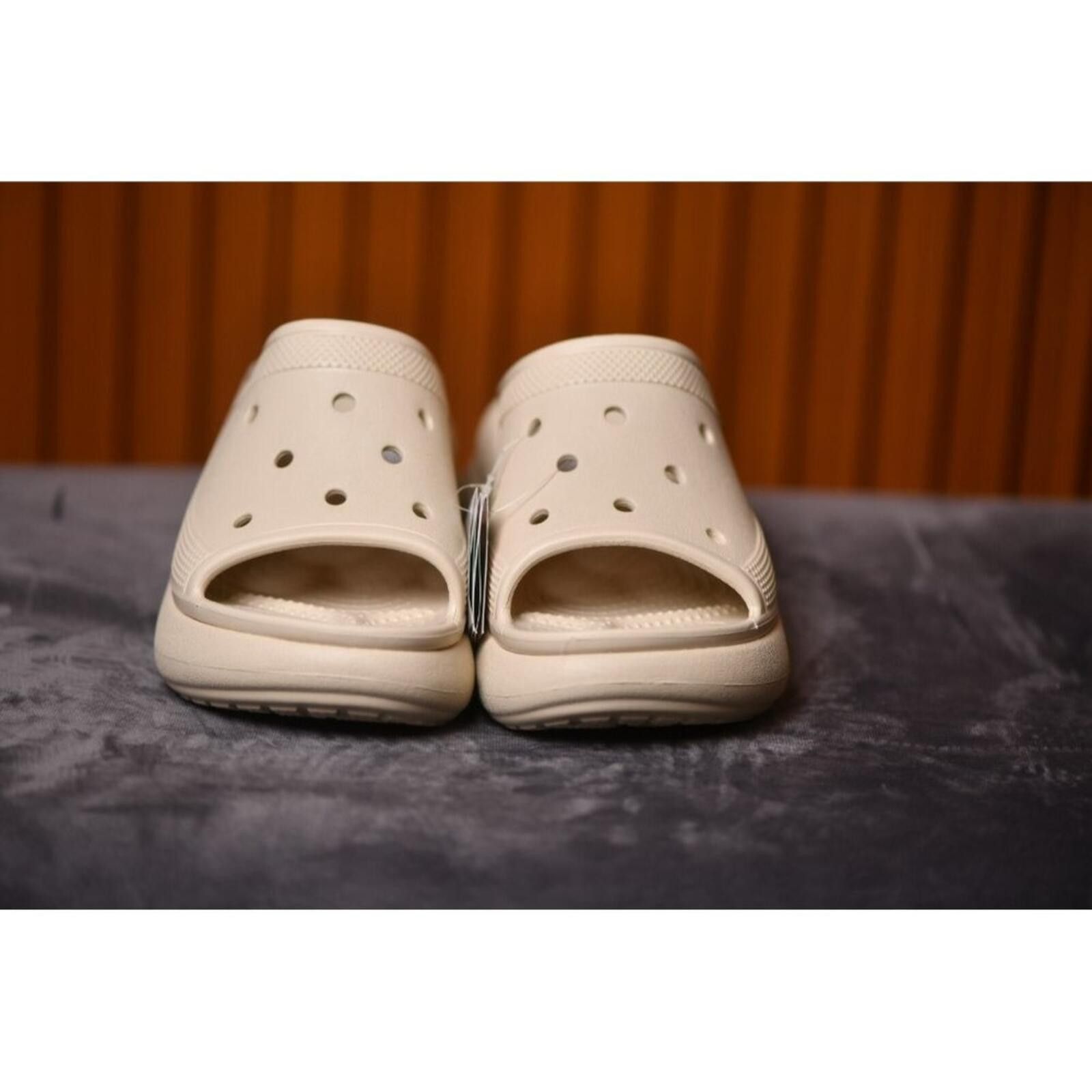 Crocs CROCS Crush Slide Unisex | Bone Color | 208731-2Y2 Size US 8 / IT 38 - 10 Thumbnail