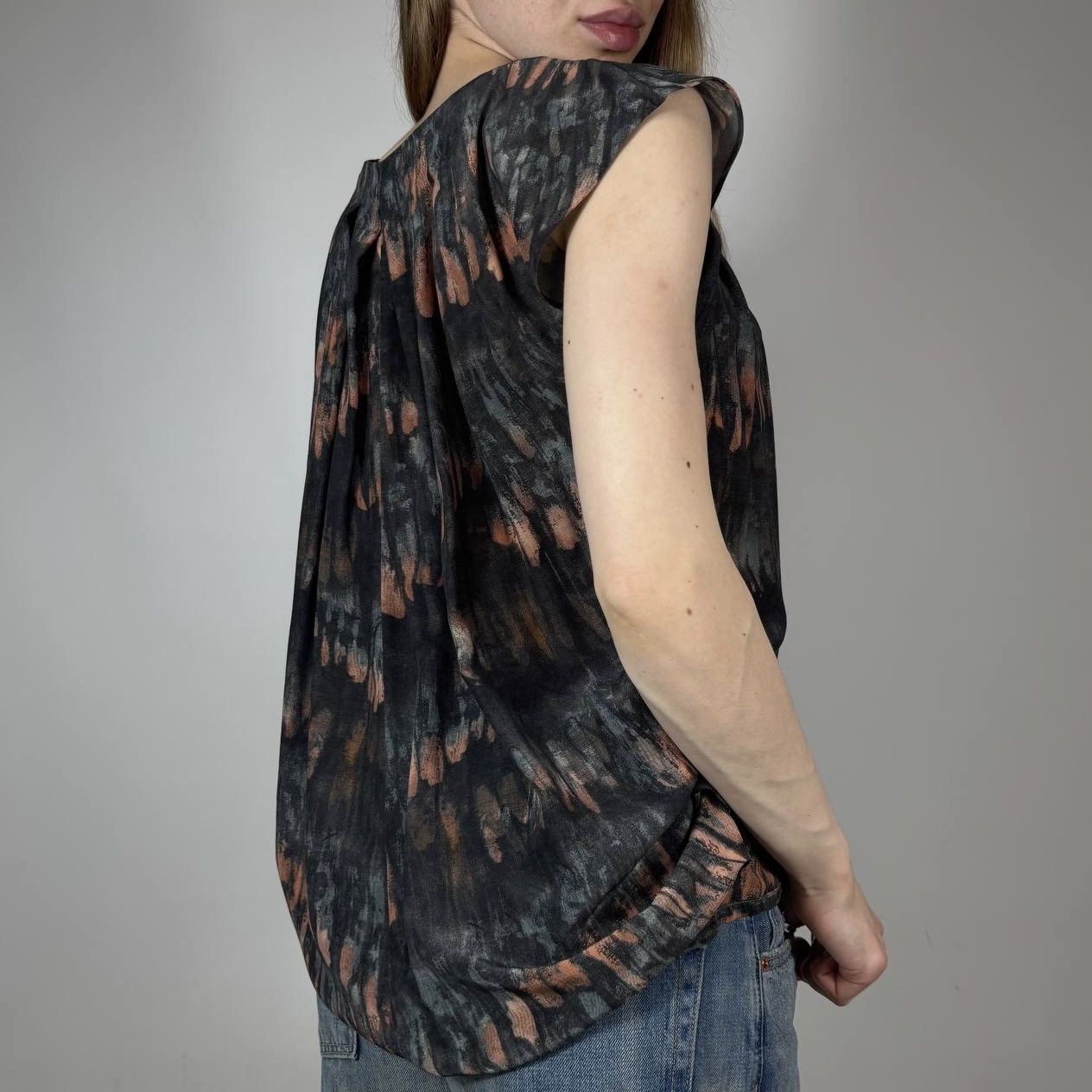 Bally Bally Silk Abstract Retro Casual Style Luxury Blouses Shirt Size S / US 4 / IT 40 - 2 Thumbnail