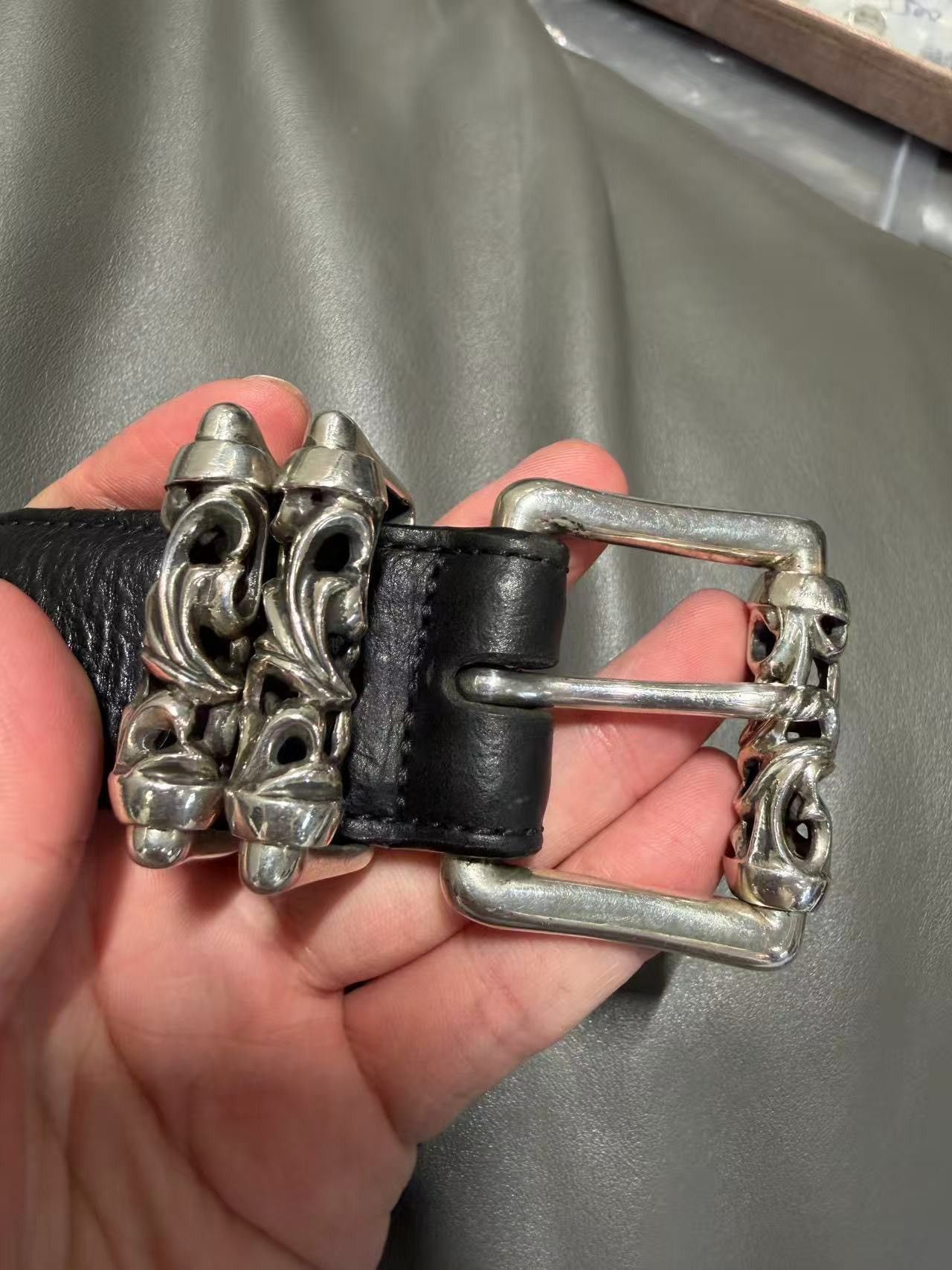 Chrome Hearts Chrome Hearts Roller Belt Size 32 - 10 Thumbnail