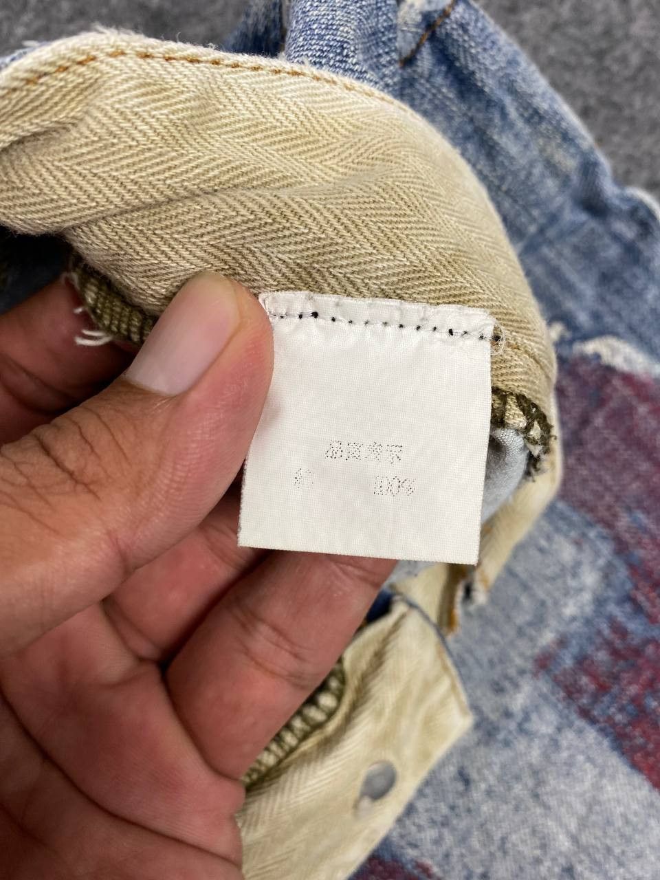 Japanese Brand japanese brand low bootcut distressed denim nice design Size 30" / US 8 / IT 44 - 11 Thumbnail