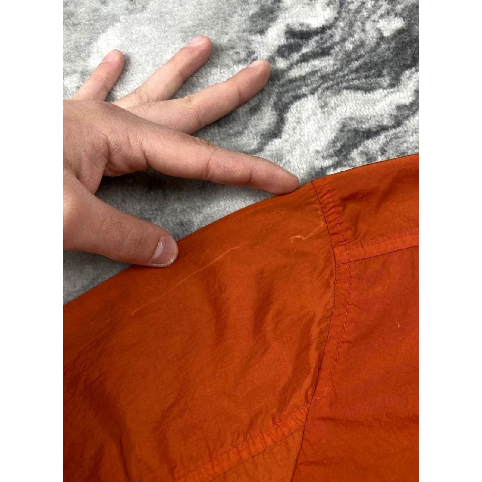 Vintage C.P. Company Chrome-R Mixed Goggle Overshirt Men Size M Orange Jacket Windbreaker Spring Nylon Zip Casual Mens Size US M / EU 48-50 / 2 - 7 Thumbnail