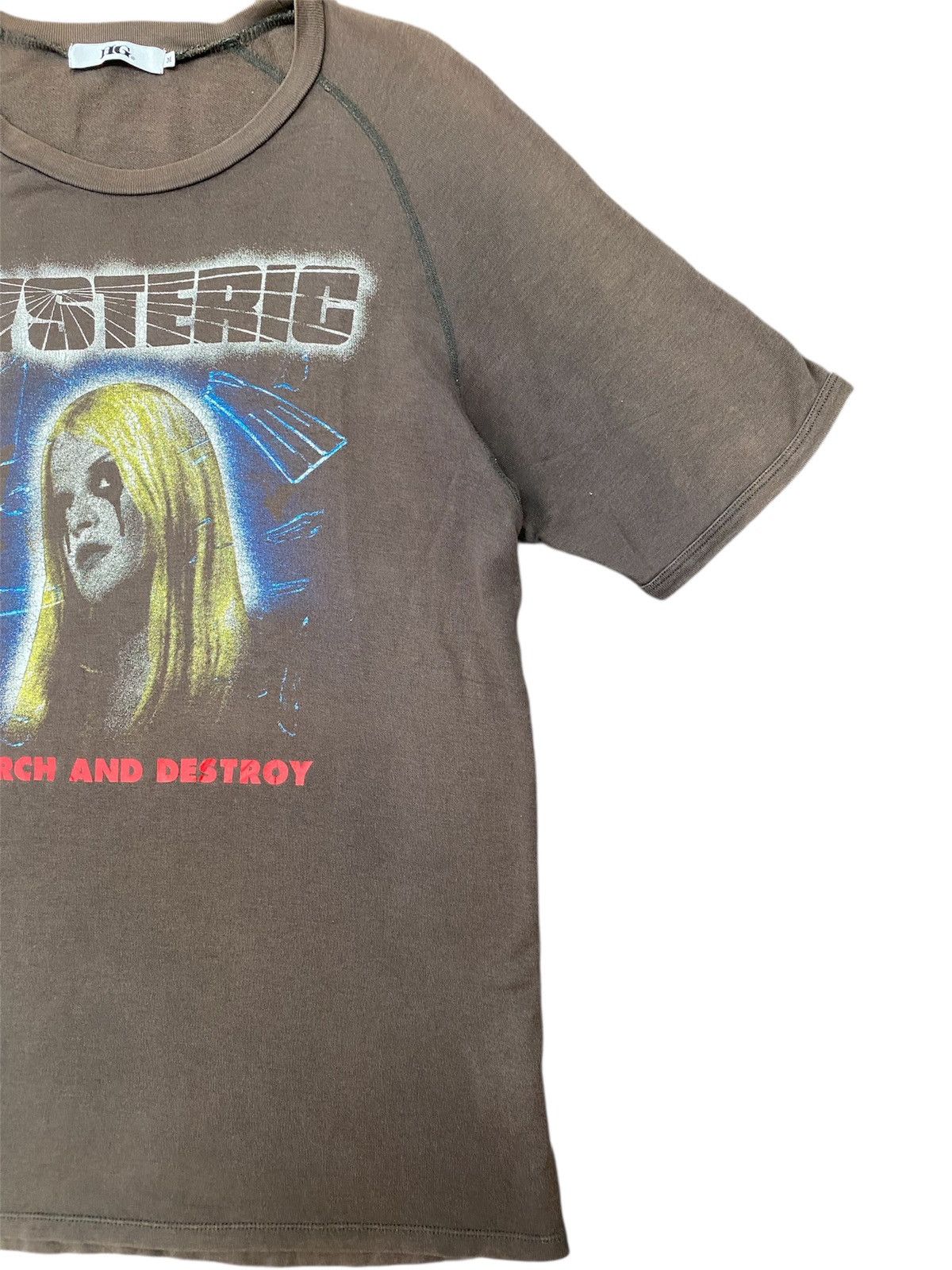 Hysteric Glamour Vintage Hysteric Glamour Search And Destroy Sun faded Tee Size US M / EU 48-50 / 2 - 3 Thumbnail