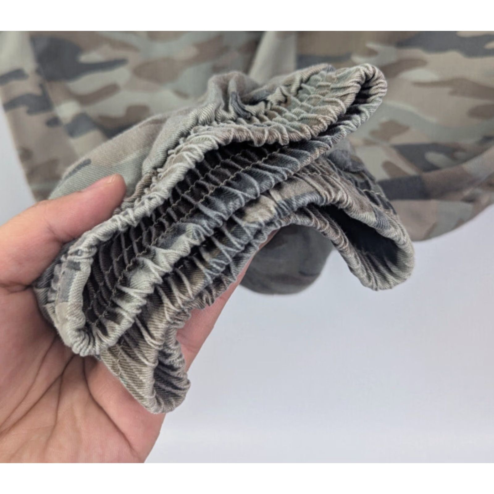 Gap Gap Joggers Women Camouflage Pants Casual Drawstring Elastic Waist High Rise M Camo Pockets Tapered Knit Lyocell Size 32" / US 10 / IT 46 - 3 Thumbnail