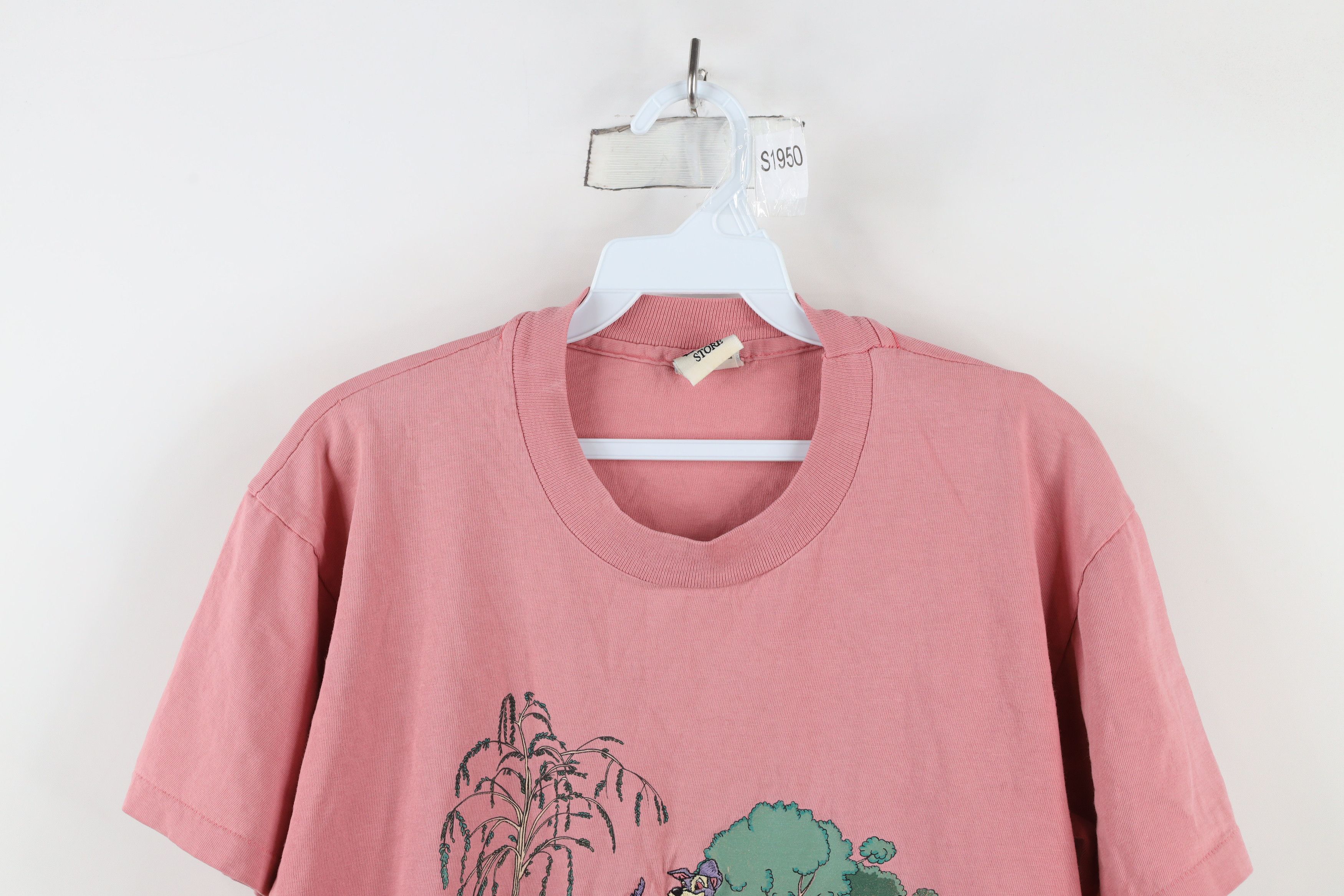 Disney × Vintage Vintage 90s Disney Lady & The Tramp Movie T-Shirt USA Size M / US 6-8 / IT 42-44 - 2 Thumbnail