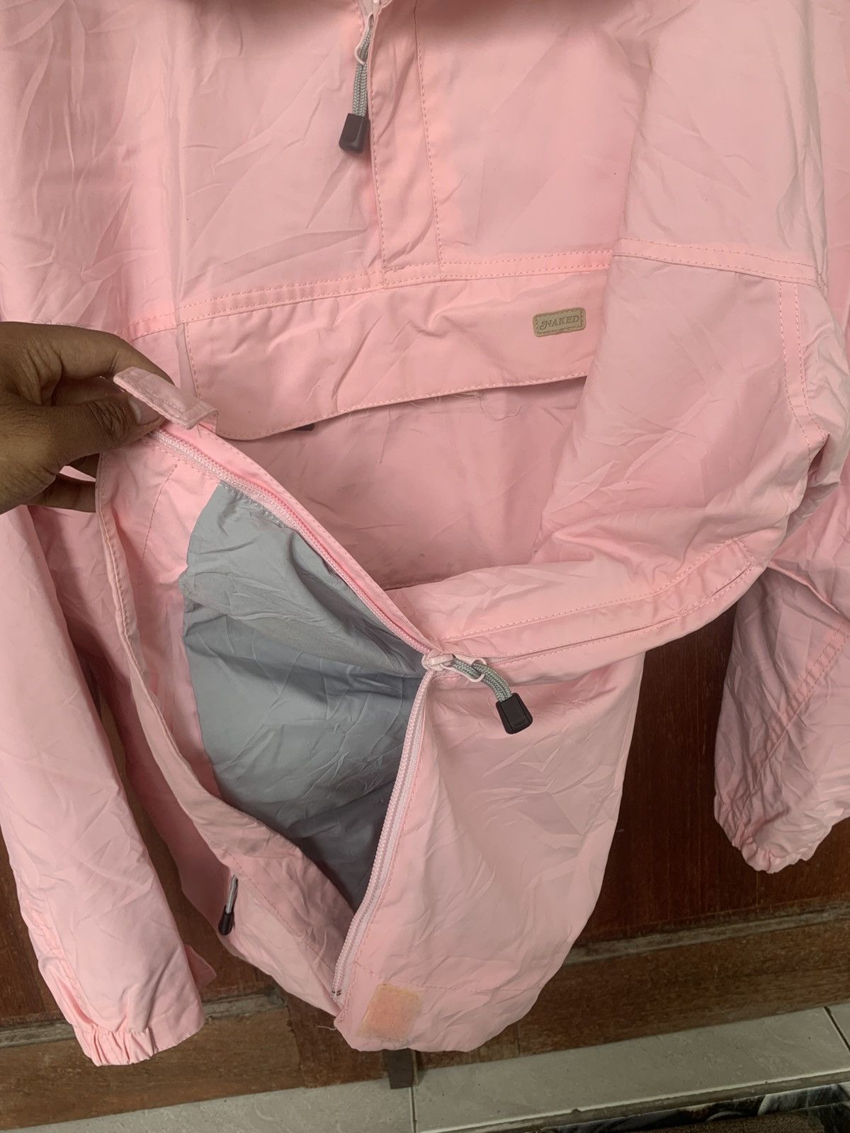 Japanese Brand Vintage Naked Cagoule Jackets Size L / US 10 / IT 46 - 20 Thumbnail