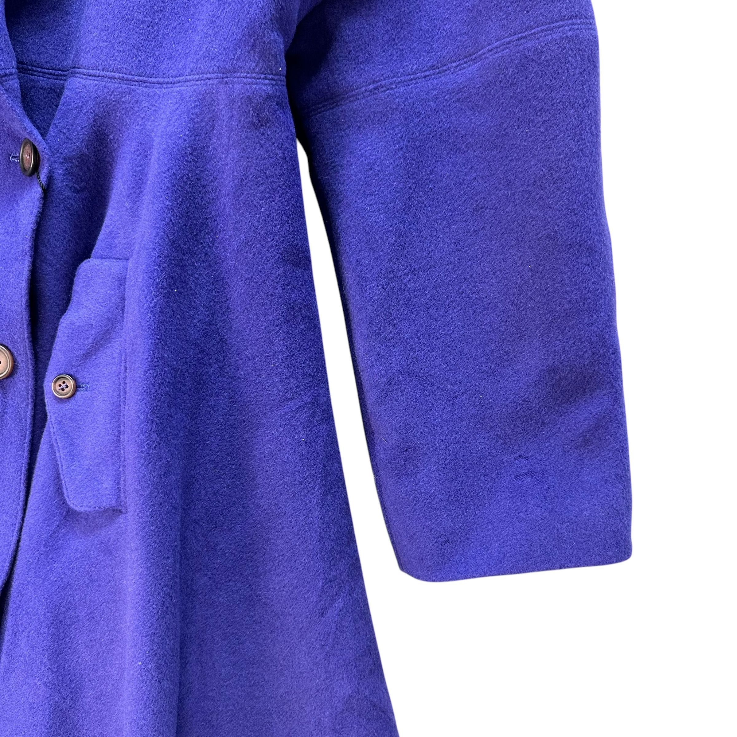 Vintage NWT DIRADA Wool Cashmere Double Breast Coat Dress #A75-1816 Size M / US 6-8 / IT 42-44 - 5 Thumbnail
