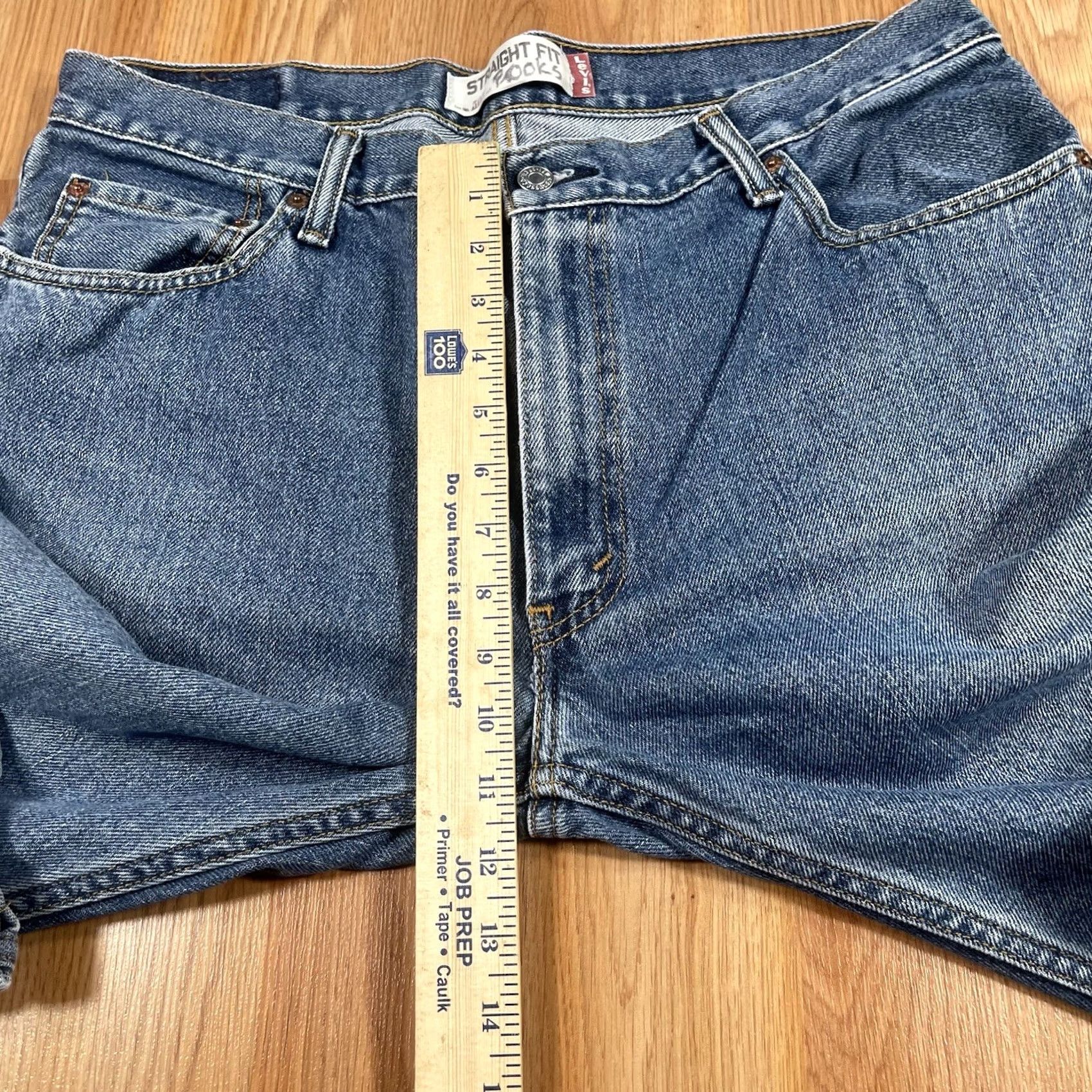 Levi's Levi'S Pants Mens 36 Blue Jeans 36Wx32L Strauss Straight Fit Denim Cotton Size US 36 / EU 52 - 5 Thumbnail
