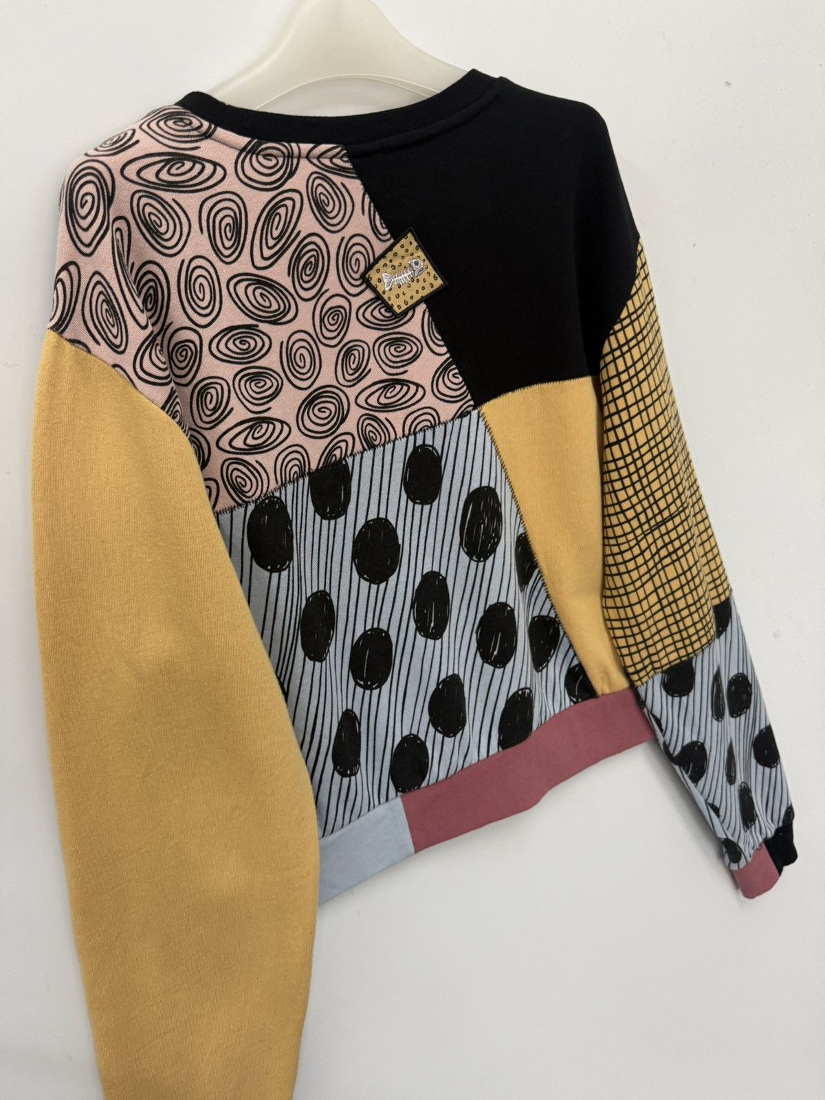 Disney × Vans 🔥 Vans SK8 Nightmare Christmas Panel Patch Sweatshirt - M Size M / US 6-8 / IT 42-44 - 10 Thumbnail