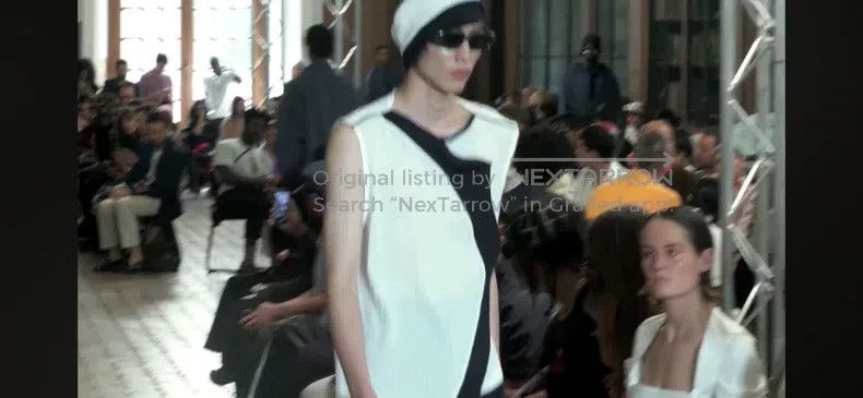 Kiko Kostadinov Kiko Kostadinov 23SS Showpiece Deconstructed Asymmetrical Size US M / EU 48-50 / 2 - 6 Thumbnail