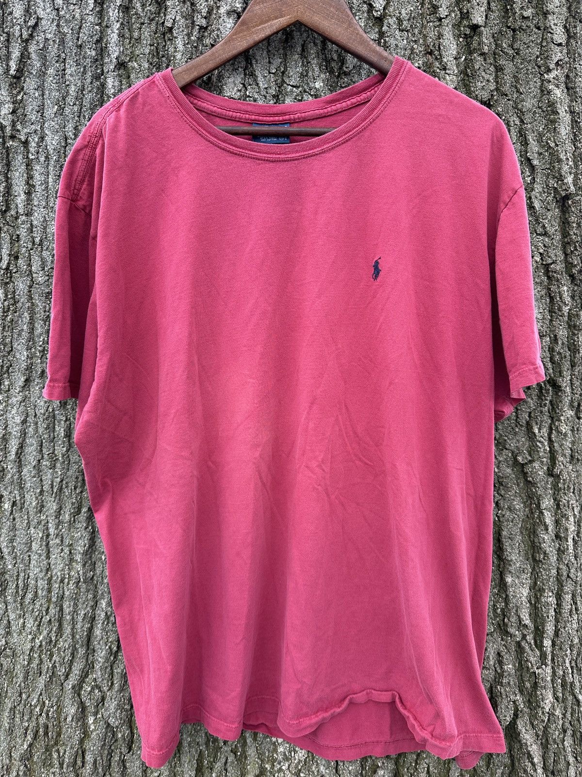Designer × Polo Ralph Lauren × Vintage Vintage Faded Polo Ralph Lauren T Shirt Size US XXL / EU 58 / 5 - 1 Thumbnail