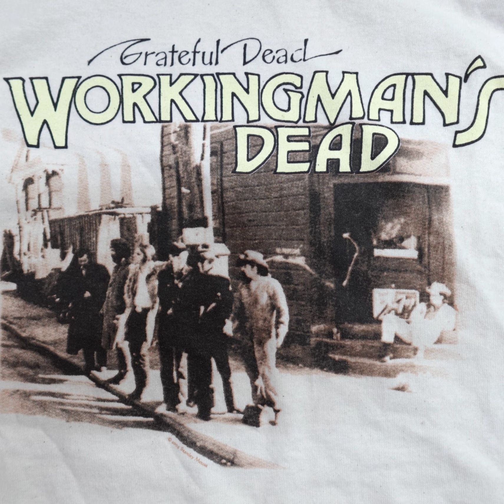 Vintage Vintage Grateful Dead Shirt Medium Beige Workingman's Dead 2004 Stanley Mouse Mens M Beige Grateful Dead Shirt 2000s Concert Size US M / EU 48-50 / 2 - 2 Thumbnail