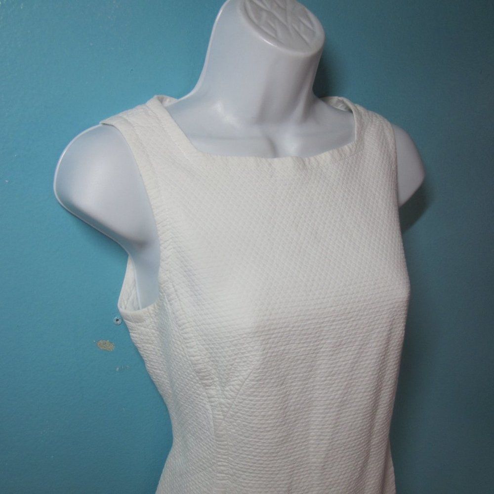 Vintage Max Studio Leon Max White Mini Sheath 6 Size M / US 6-8 / IT 42-44 - 3 Thumbnail