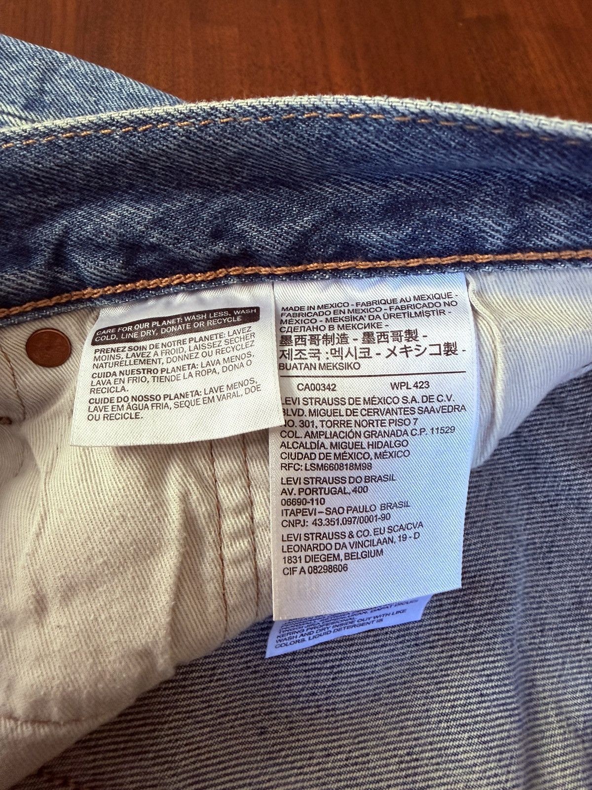 DENIM TEARS × Levi's Denim Tears x Levi’s 501 Size US 32 / EU 48 - 6 Thumbnail