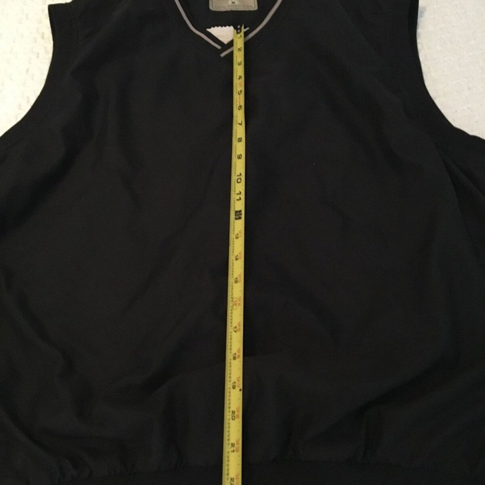 Dunbrooke Dunbrooke Club Collection Golf Vest Men's XL Black w/ White Size US XL / EU 56 / 4 - 5 Thumbnail