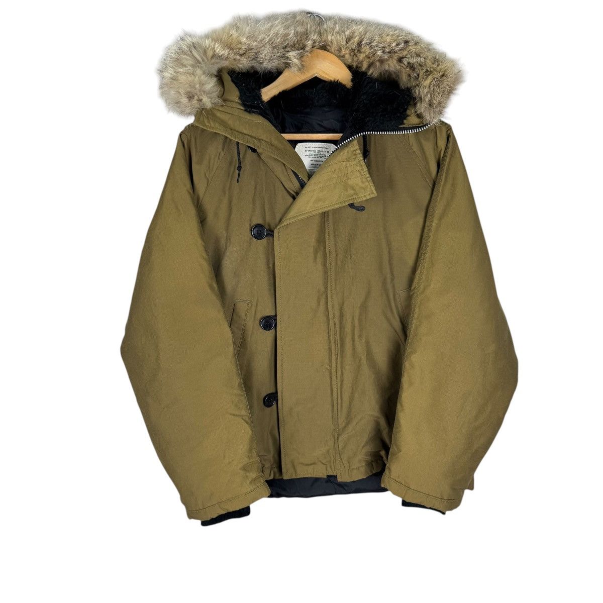 I. Spiewak And Sons ☀️I SPIEWAK SONS FAUX FUR HOODIE ZIPPER JACKET Size US M / EU 48-50 / 2 - 1 Thumbnail