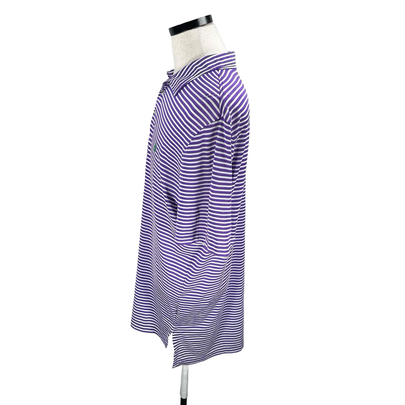 Polo Ralph Lauren Polo Ralph Lauren Performance Polo Shirt Men L Purple White Size US L / EU 52-54 / 3 - 4 Thumbnail