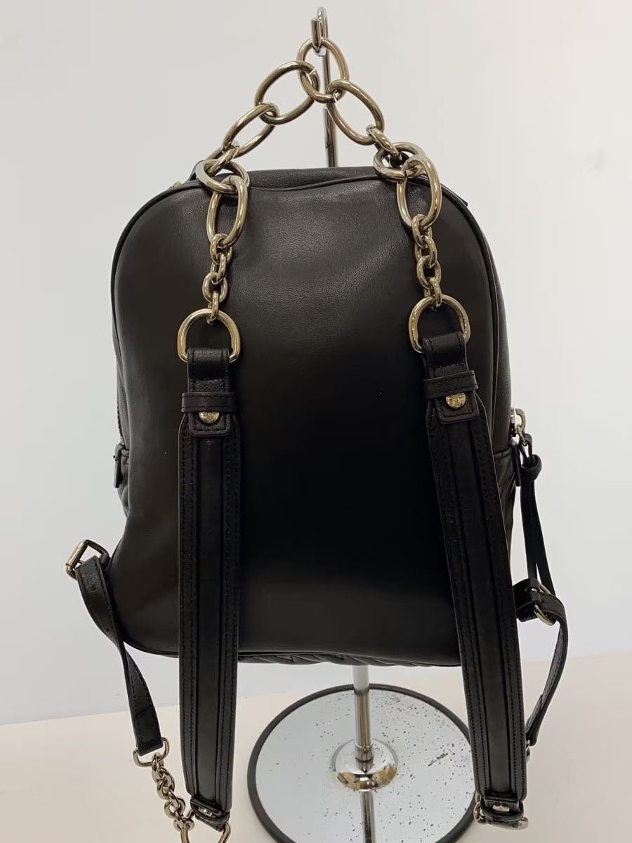 Vivienne Westwood Lightning Stitch Orb Chain Leather Backpack Size ONE SIZE - 3 Thumbnail