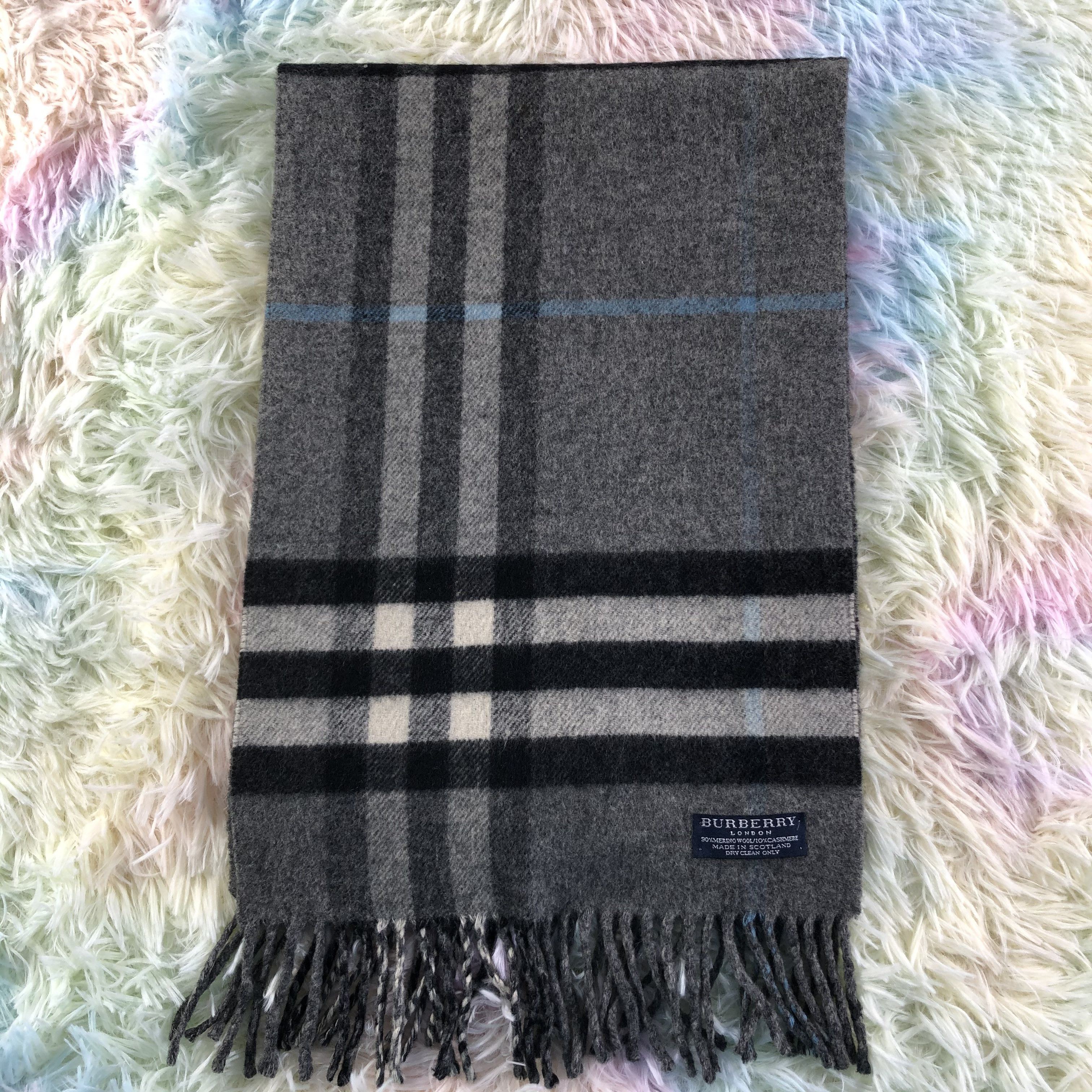 Burberry × Vintage Burberry Scarf / Muffler / Neckwear - KM523 Size ONE SIZE - 4 Thumbnail