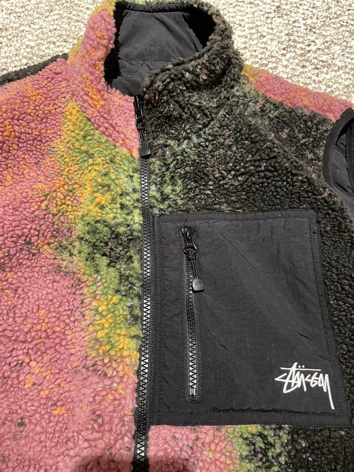 Stussy Stüssy Sherpa Vest Size US L / EU 52-54 / 3 - 6 Thumbnail