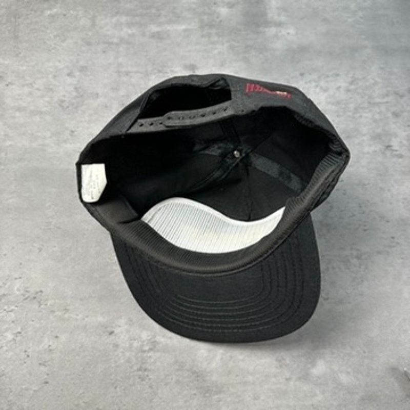 Vintage Vintage The Wrap Only Winston Has It Cigarette Black Hat Size ONE SIZE - 2 Thumbnail