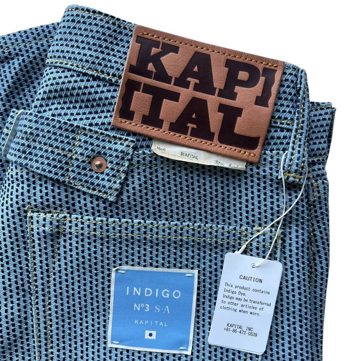 Kapital Kapital Century Denim No.3-S+A Monkey Cisco Jeans Size US 30 / EU 46 - 3 Thumbnail