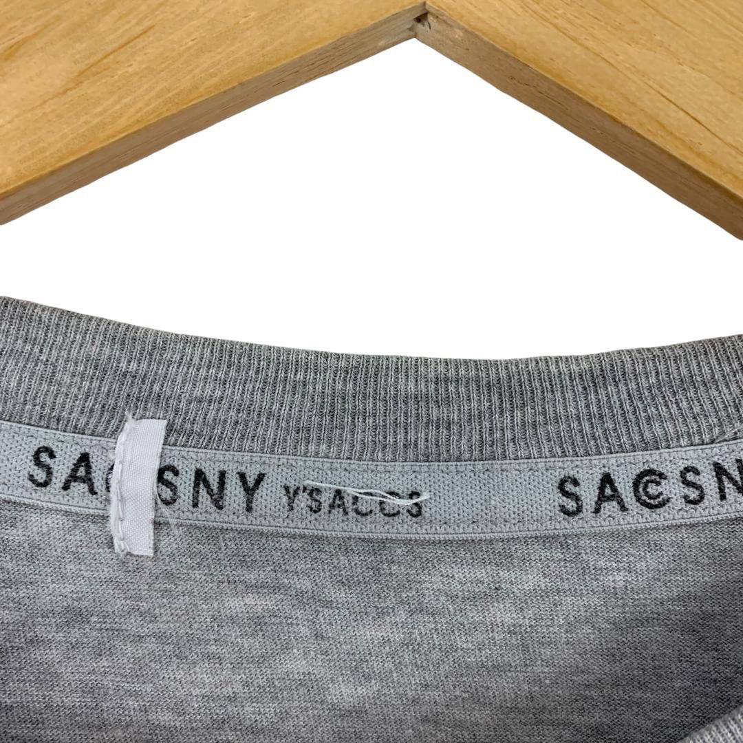 Japanese Brand × Yohji Yamamoto Vintage SACSNY Y’ SACS small embroidery logo tee Size US M / EU 48-50 / 2 - 3 Thumbnail