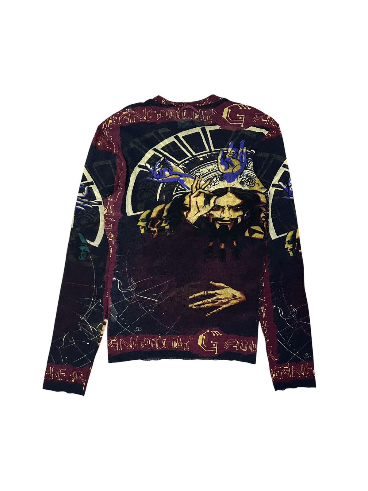 Jean Paul Gaultier F/W 95 Cyber Mesh Top Size XL / US 12-14 / IT 48-50 - 2 Thumbnail