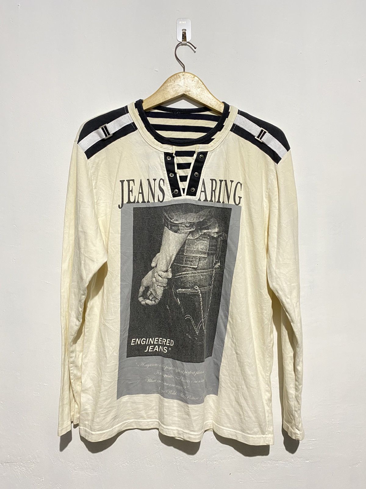 Le Grande Bleu (L.G.B.) Levi’s engineered jeans print longsleeve tshirts Size US L / EU 52-54 / 3 - 1 Thumbnail