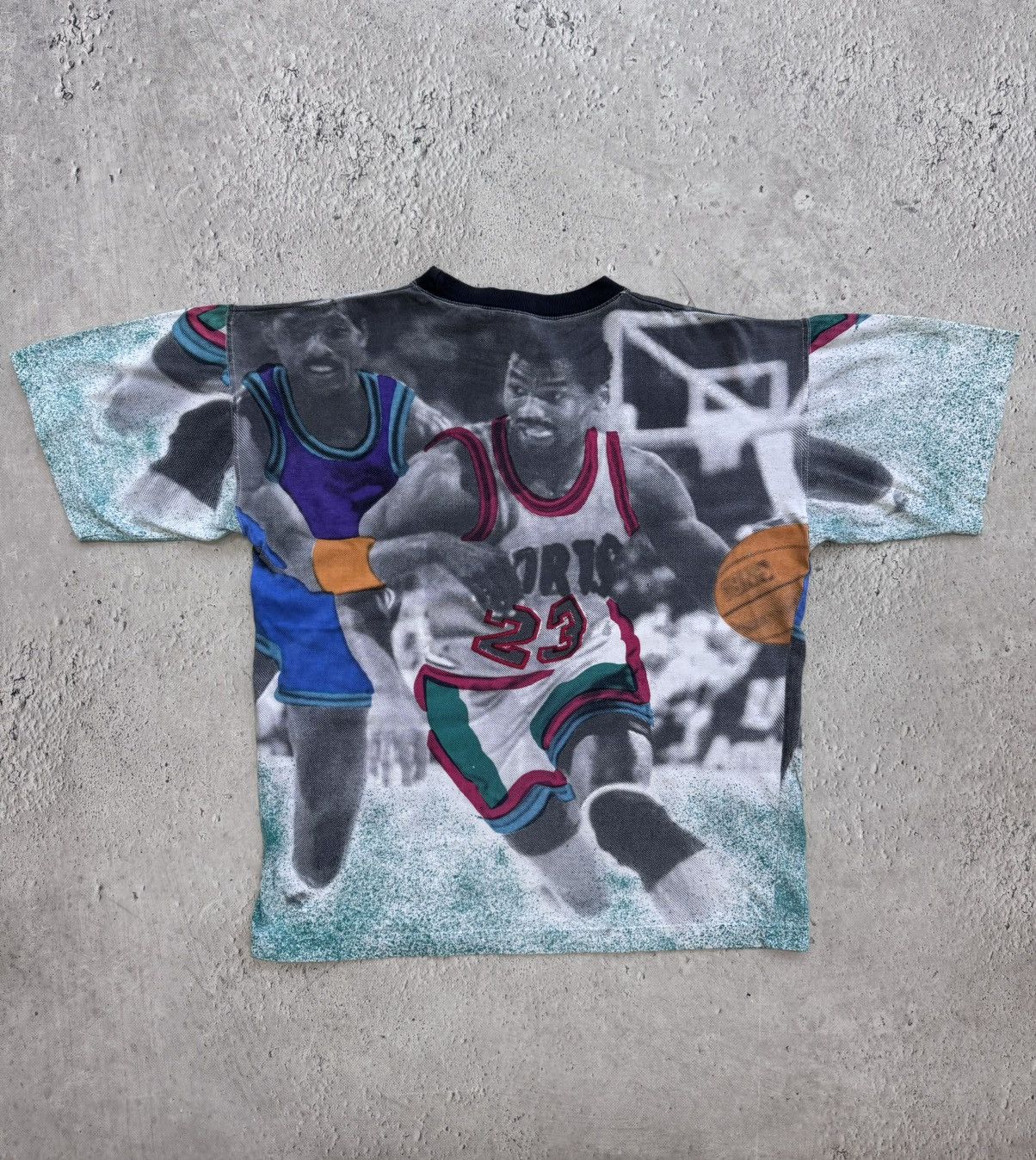 Jordan Brand × Nike × Vintage Vintage 90s Nike Michael Jordan T-Shirt Size US M / EU 48-50 / 2 - 9 Thumbnail