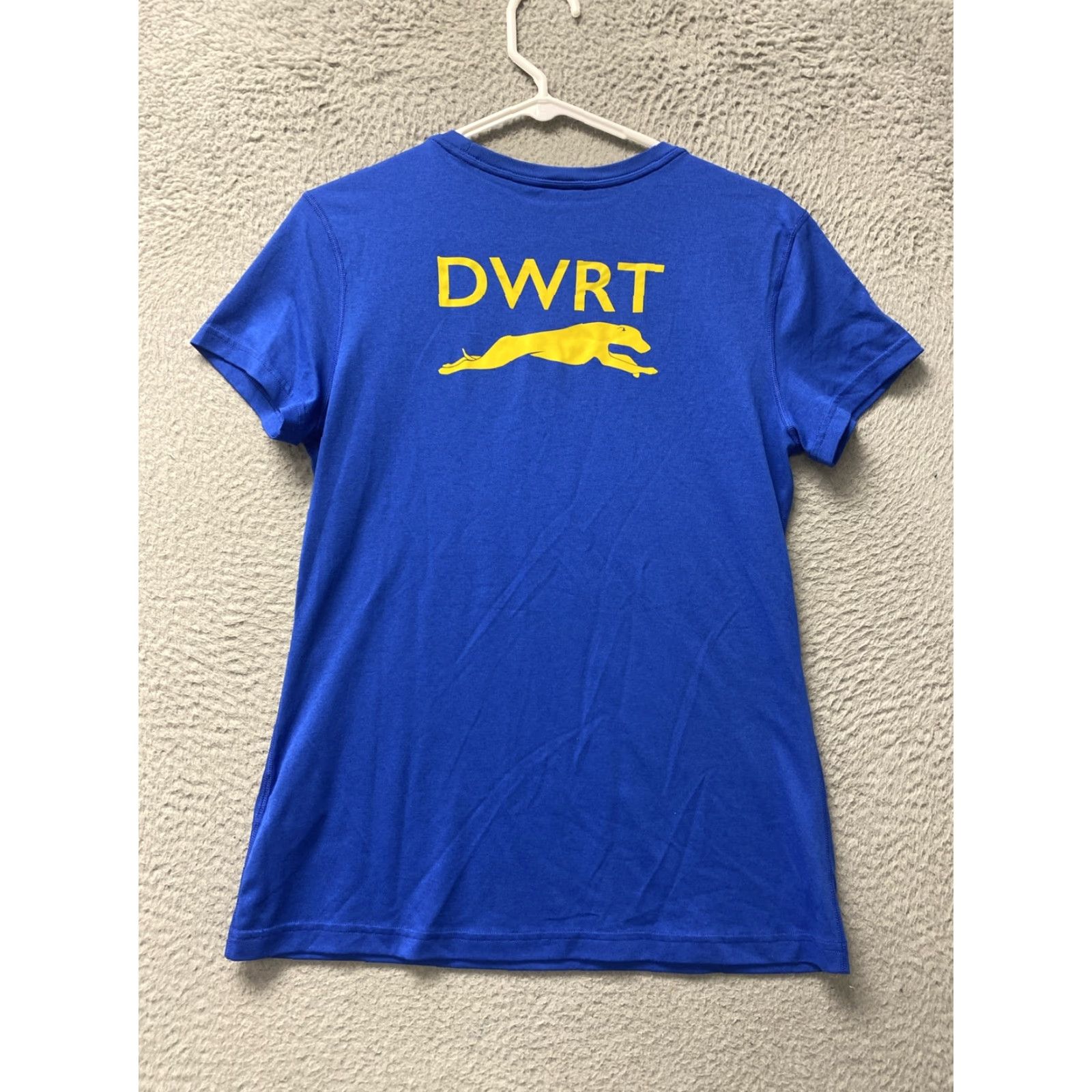 Nike Nike Shirt Womens M Blue Short Sleeve Logo Swoosh 114-1 Size M / US 6-8 / IT 42-44 - 8 Thumbnail
