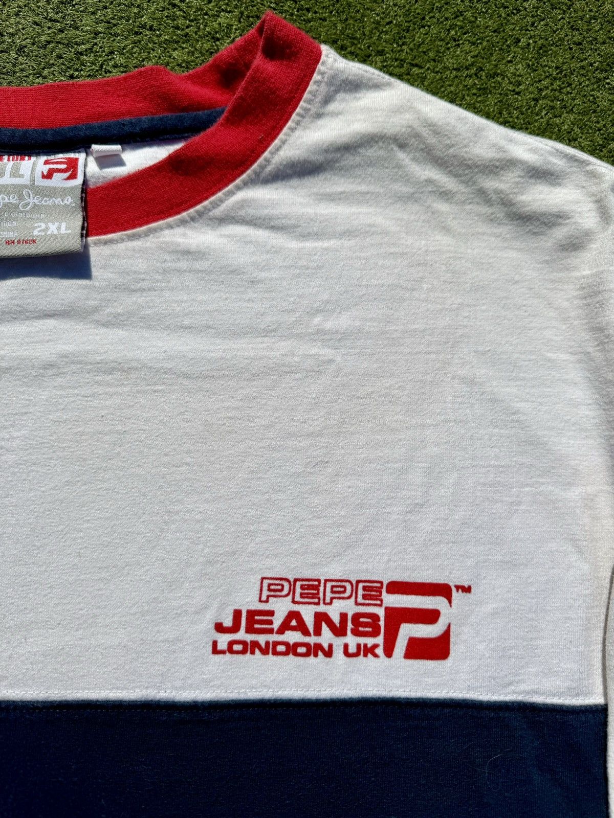 Pepe Jeans × Vintage Y2K Pepe Jeans London UK Vintage Hip Hop Long Sleeve Shirt Size US XXL / EU 58 / 5 - 6 Thumbnail